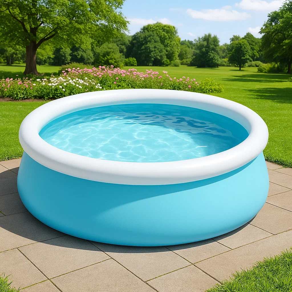 Piscina desmontable redonda con depuradora azul/blanco 260x70 cm lgQpqrSa32Em