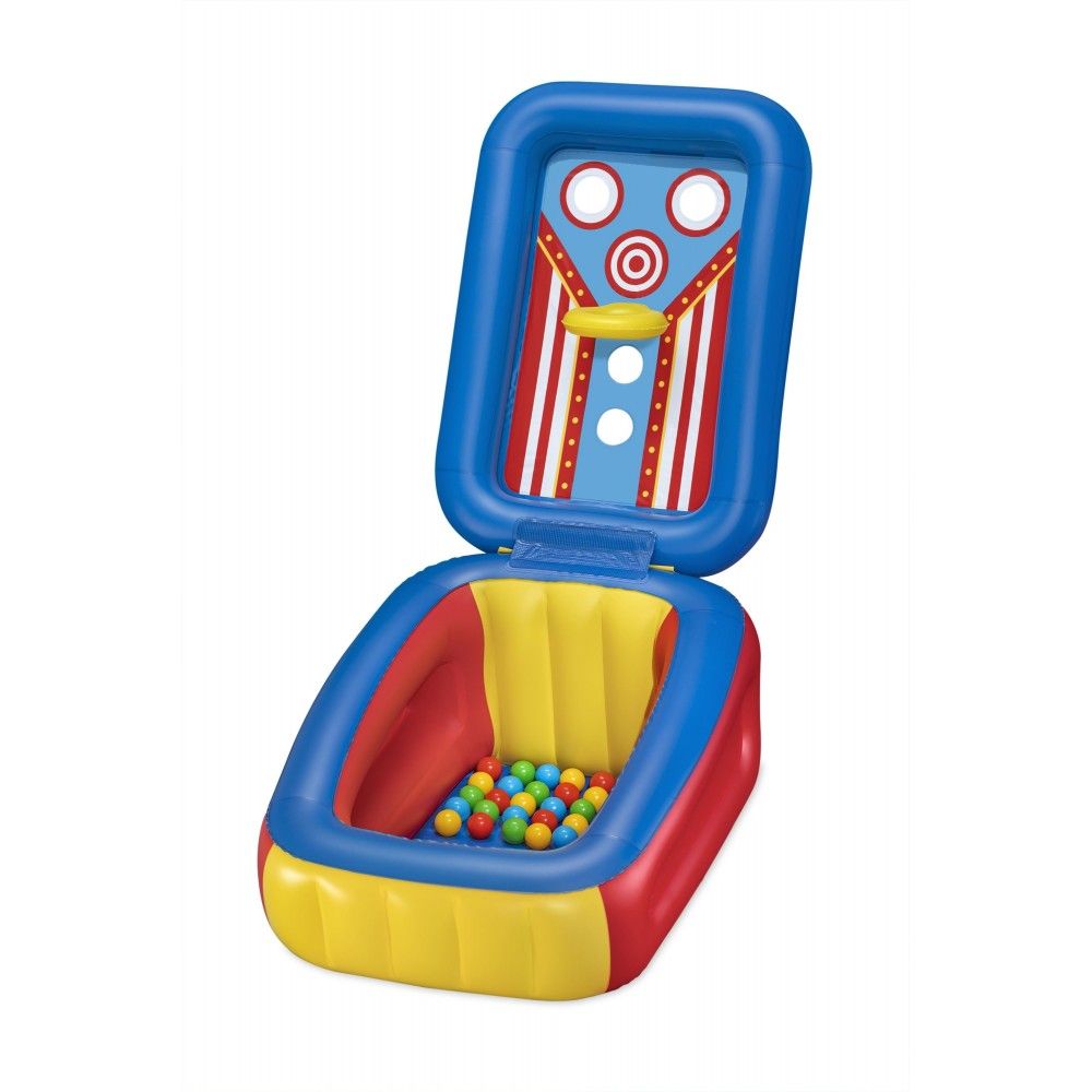 Bestway Piscina Hinchable Infantil Juegos Con Bolas 110x81x62 Cm +2 Años Jardin 52635