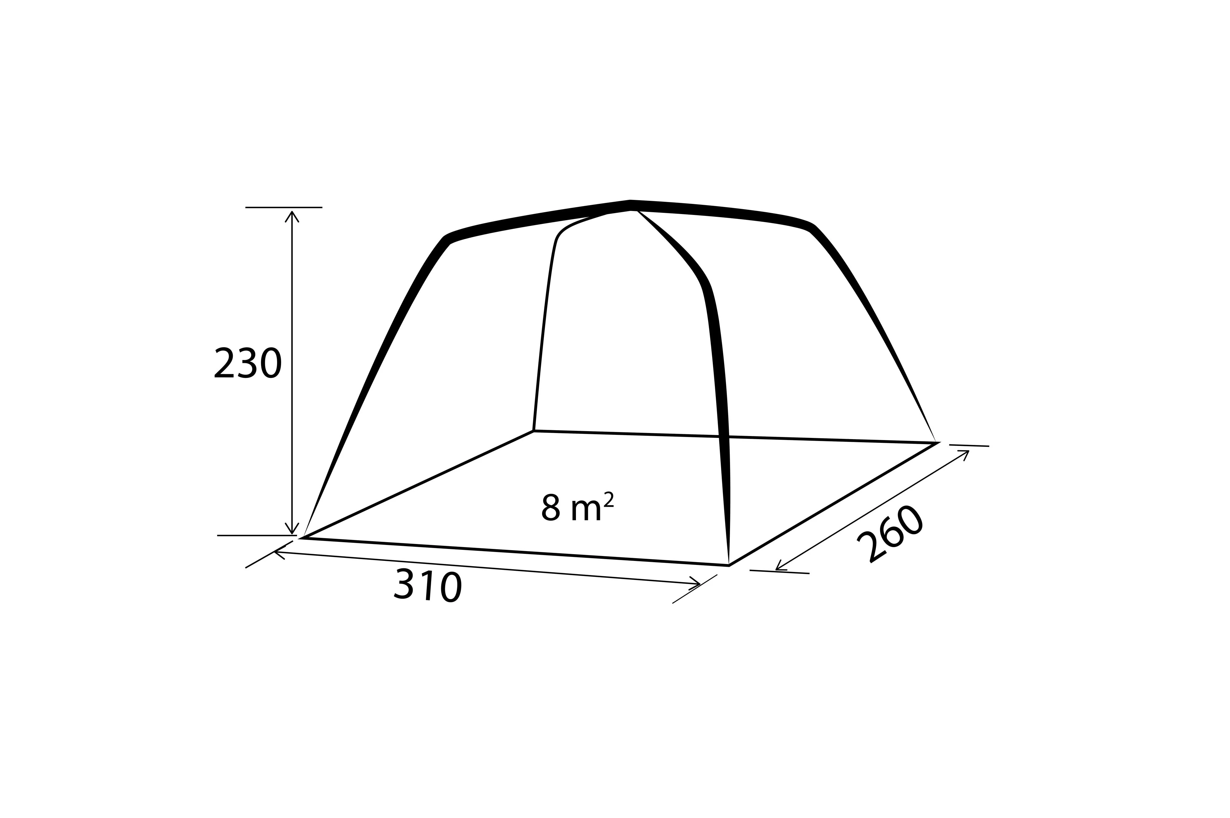 2025 Tienda hinchable eléctrica para furgoneta con batería Li-Ion, inflado automático y conexión para barra de toldo (180-240 cm)
