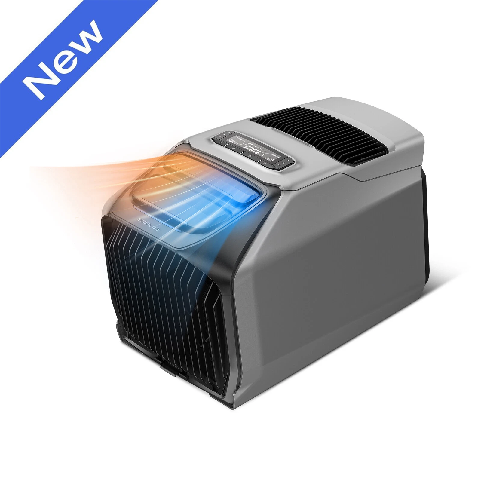 EcoFlow Wave 3 Aire Acondicionado Portátil 6100 BTU Refrigeración, 6800 BTU Calefacción, Silencioso