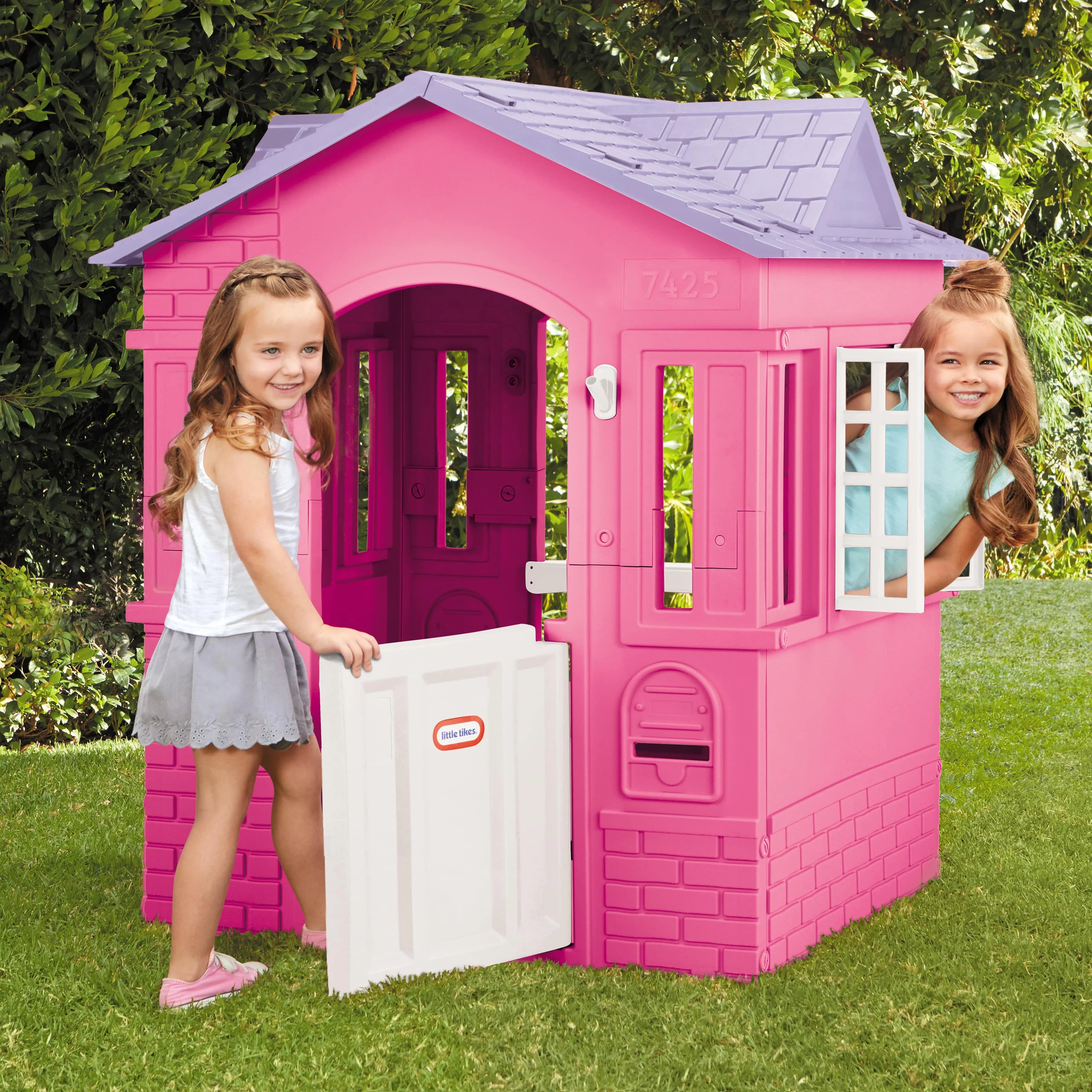 Casita Little Tikes Cape Cottage, Rosa – Casa de Juego para Niñas y Niños de 2 a 8 Años