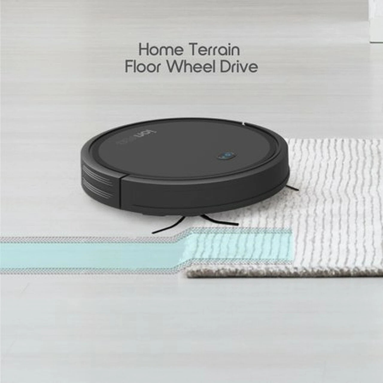 Ionvac Smartclean 2000 Robovac – Aspiradora Robótica Inteligente para Pisos de Madera y Alfombras, Controlada vía App Móvil o Comandos de Voz