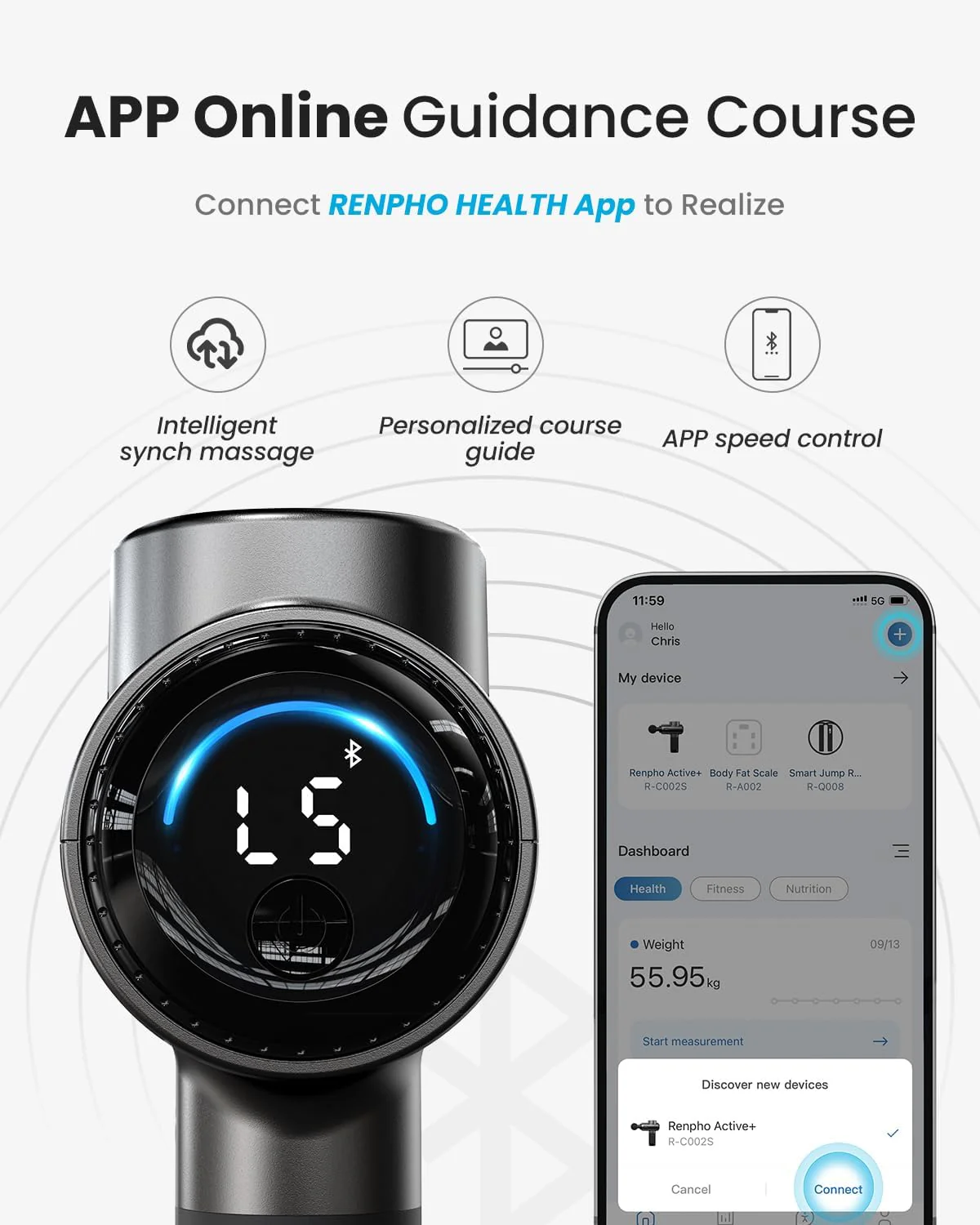 2025 Pistola de Masaje Active +