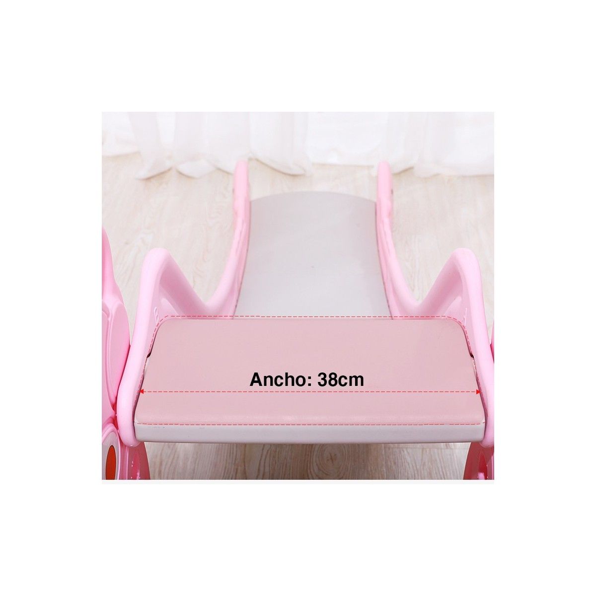 Tobogán Xl Rosa - Juegos Y Juguetes Infantiles Para Niños Al Aire Libre