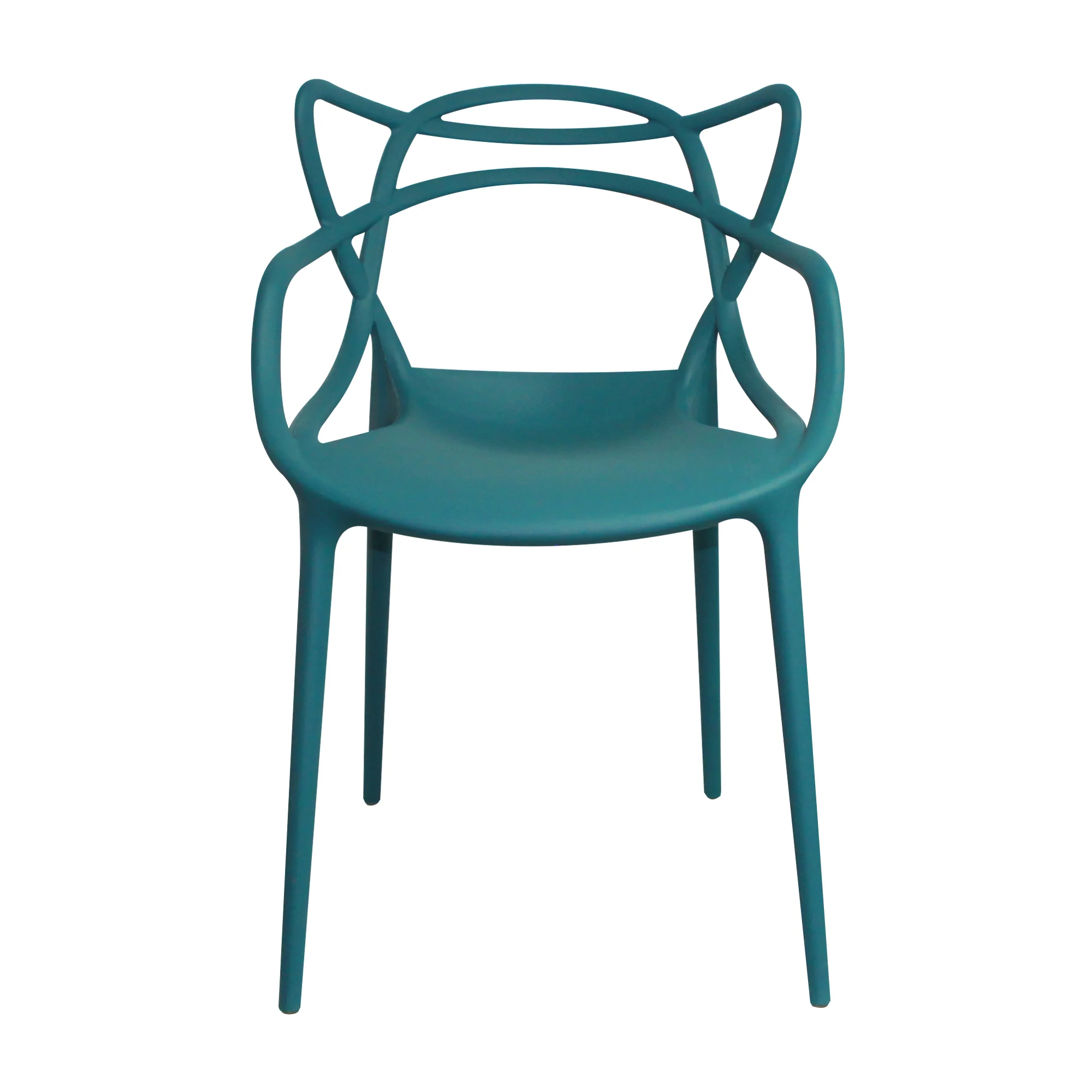 2025 Silla para Exteriores Solna 54 cm Azul Petróleo Europeo con Apoya Brazos