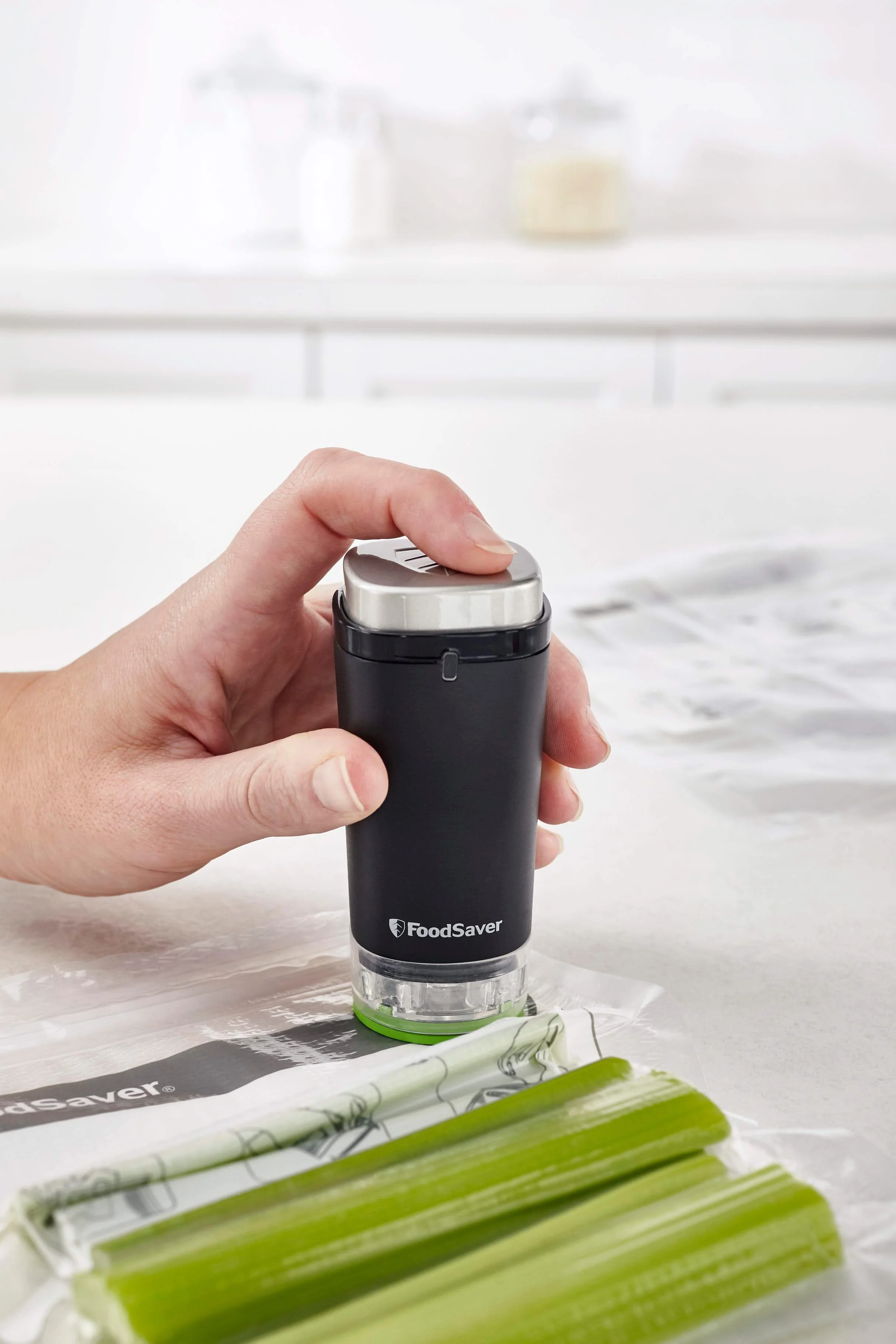 Máquina de envasado al vacío portátil FoodSaver – compacta – VS1199X