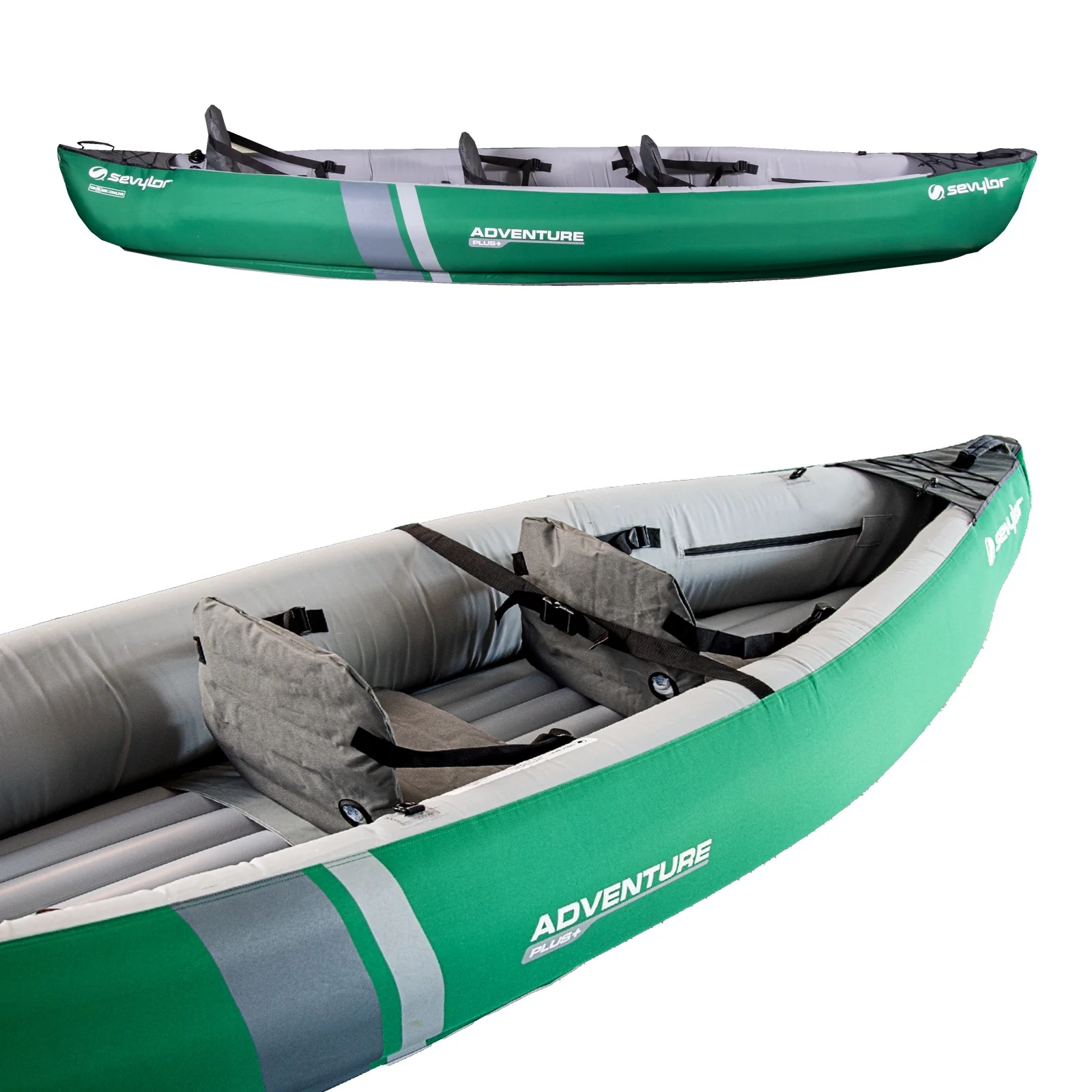 2025 Sevylor Adventure Plus Canoa hinchable para 2 adultos y 1 niño