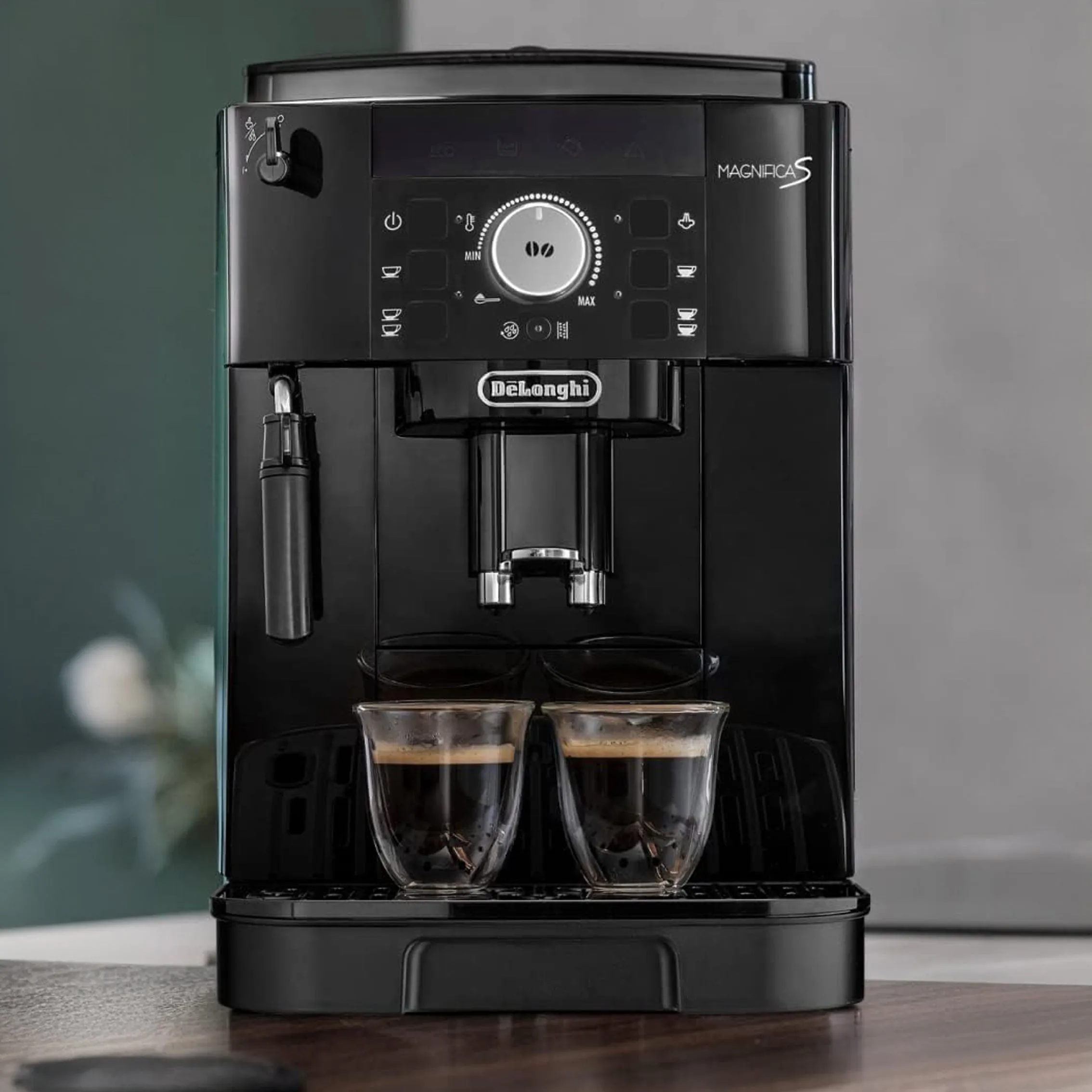 2025 De'Longhi Magnifica S ECAM11.112.B máquina de café automática – Kaffeewelt