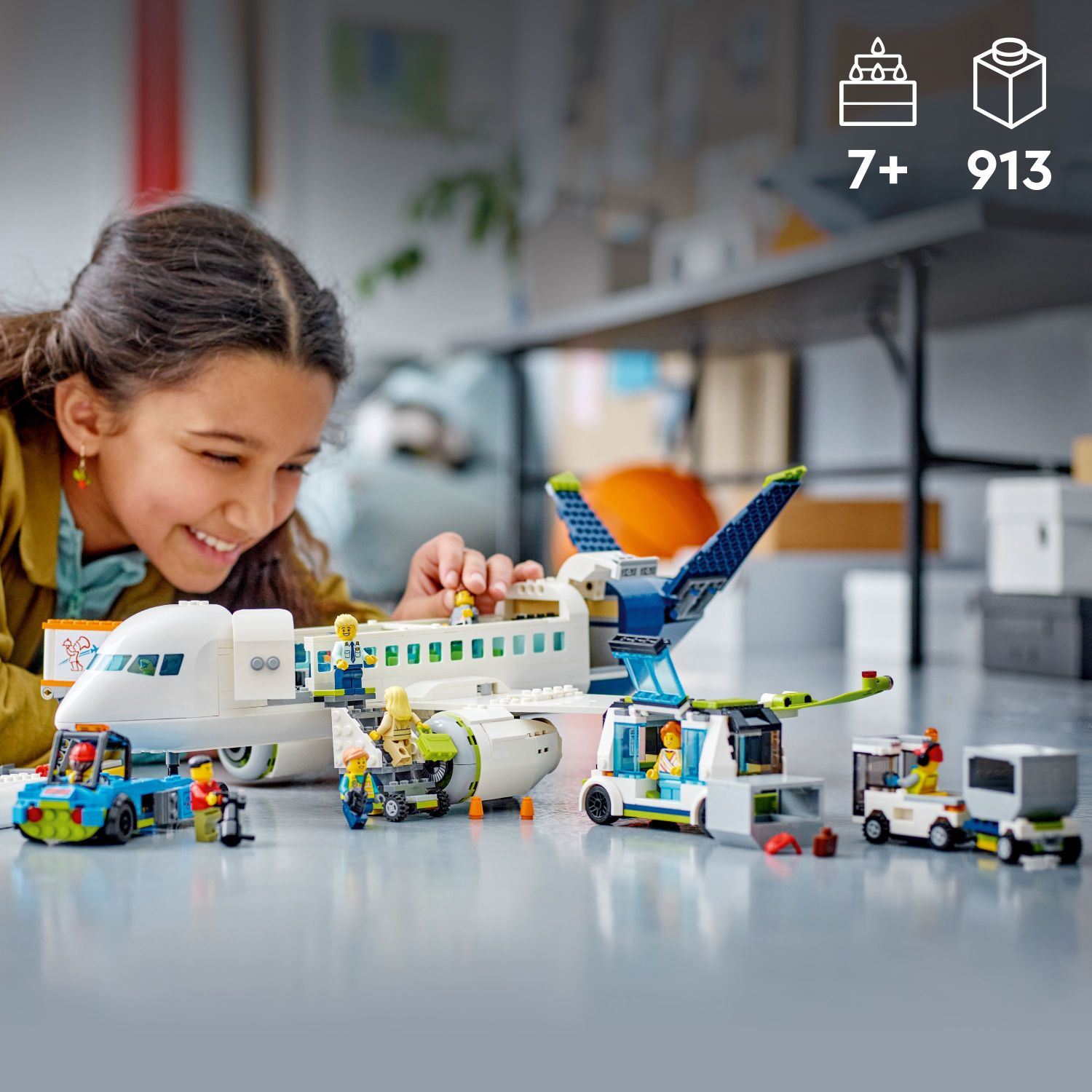 LEGO – Avión de Pasajeros de la Ciudad 60367