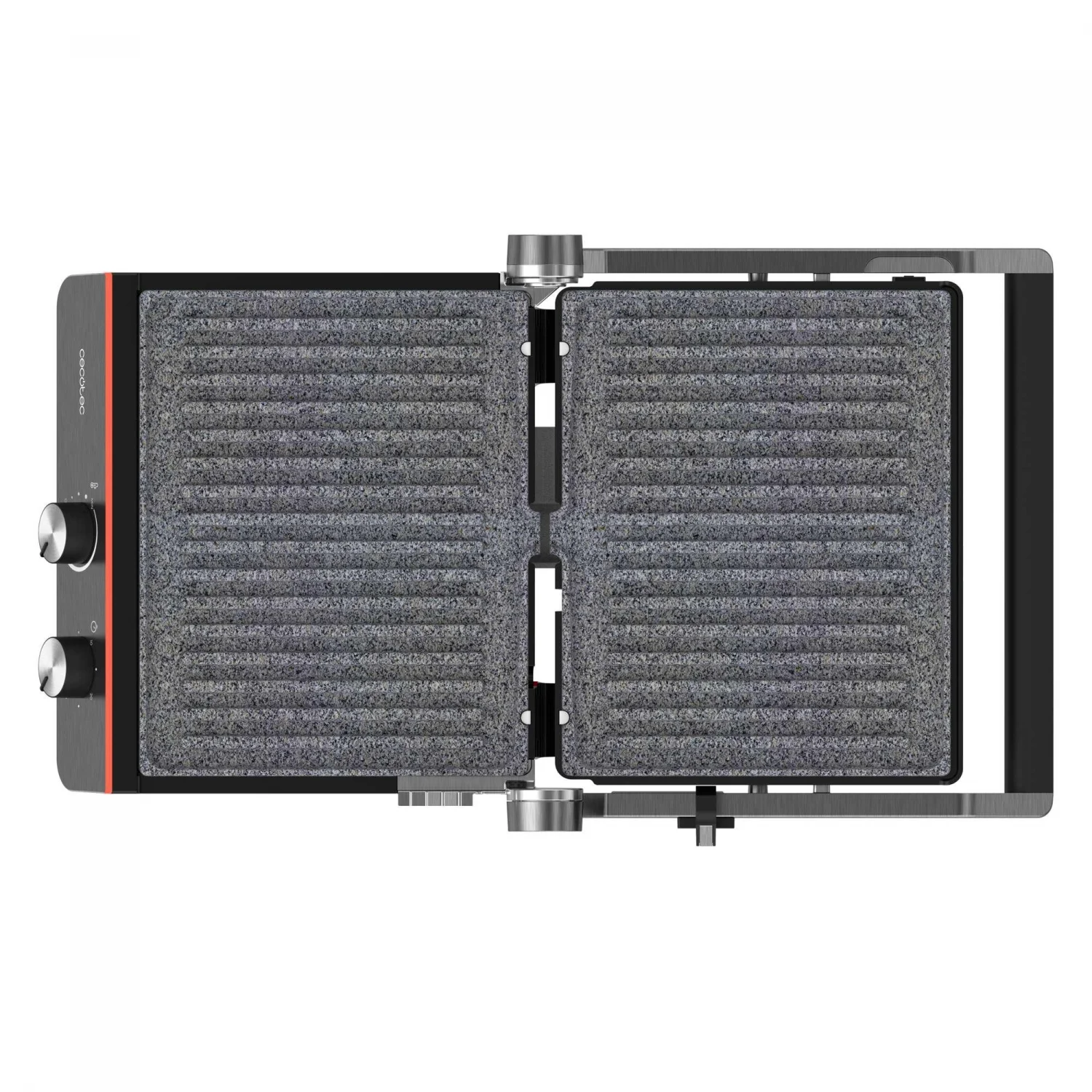 Barbacoa Eléctrica Cecotec Rock’nGrill Blaze Neon, 2200 W - Negro