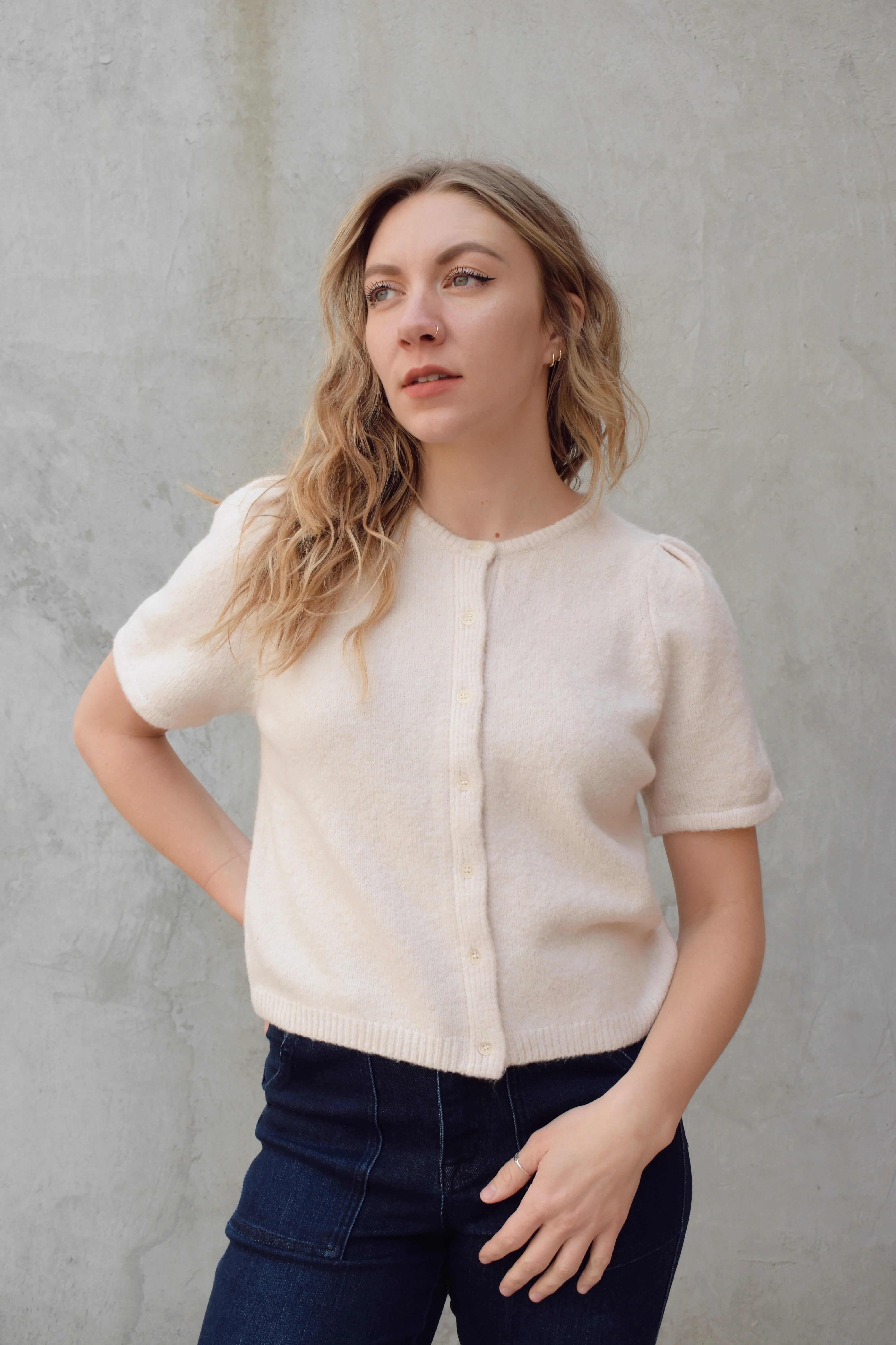 short & sweet cardigan