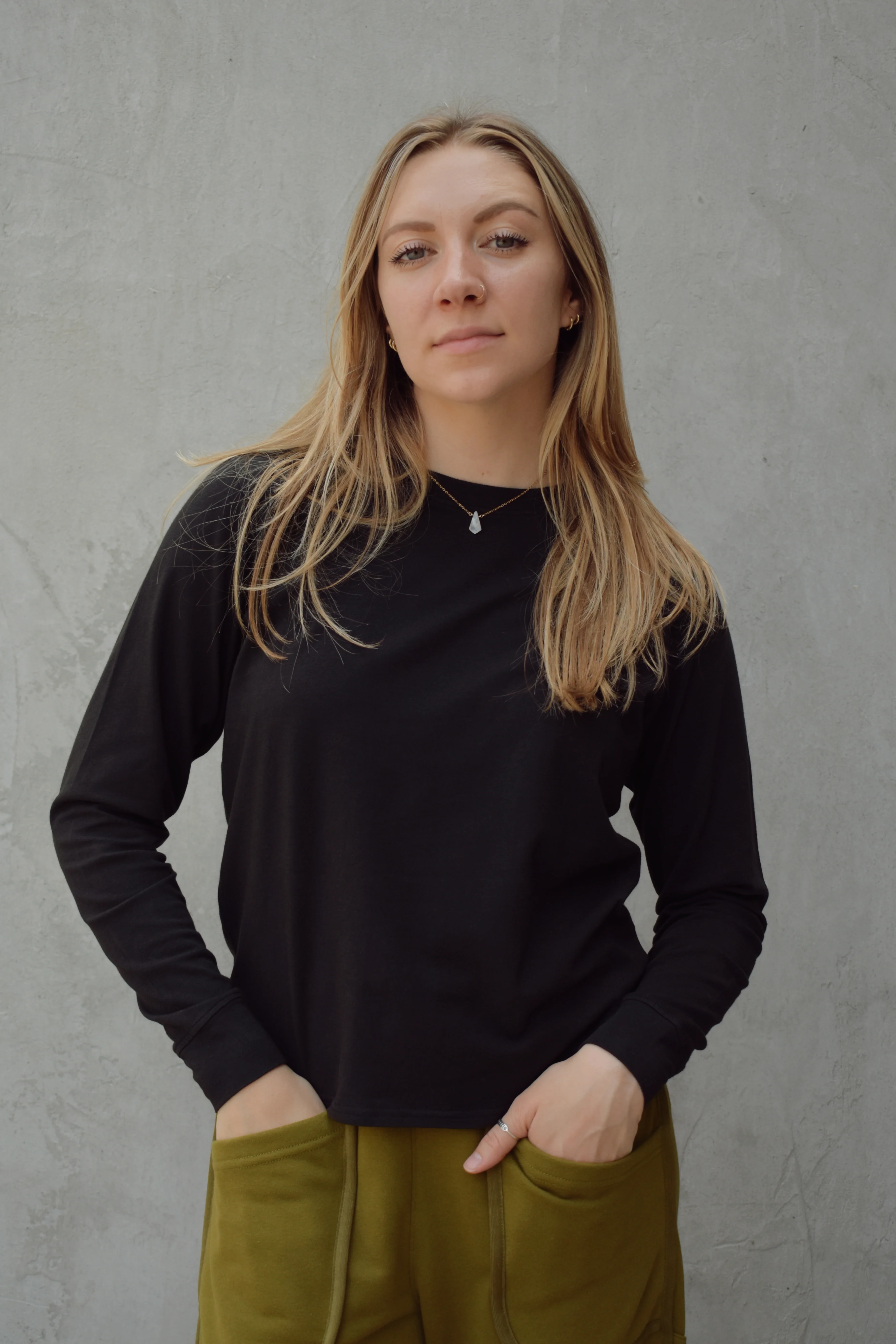 pima long sleeve top