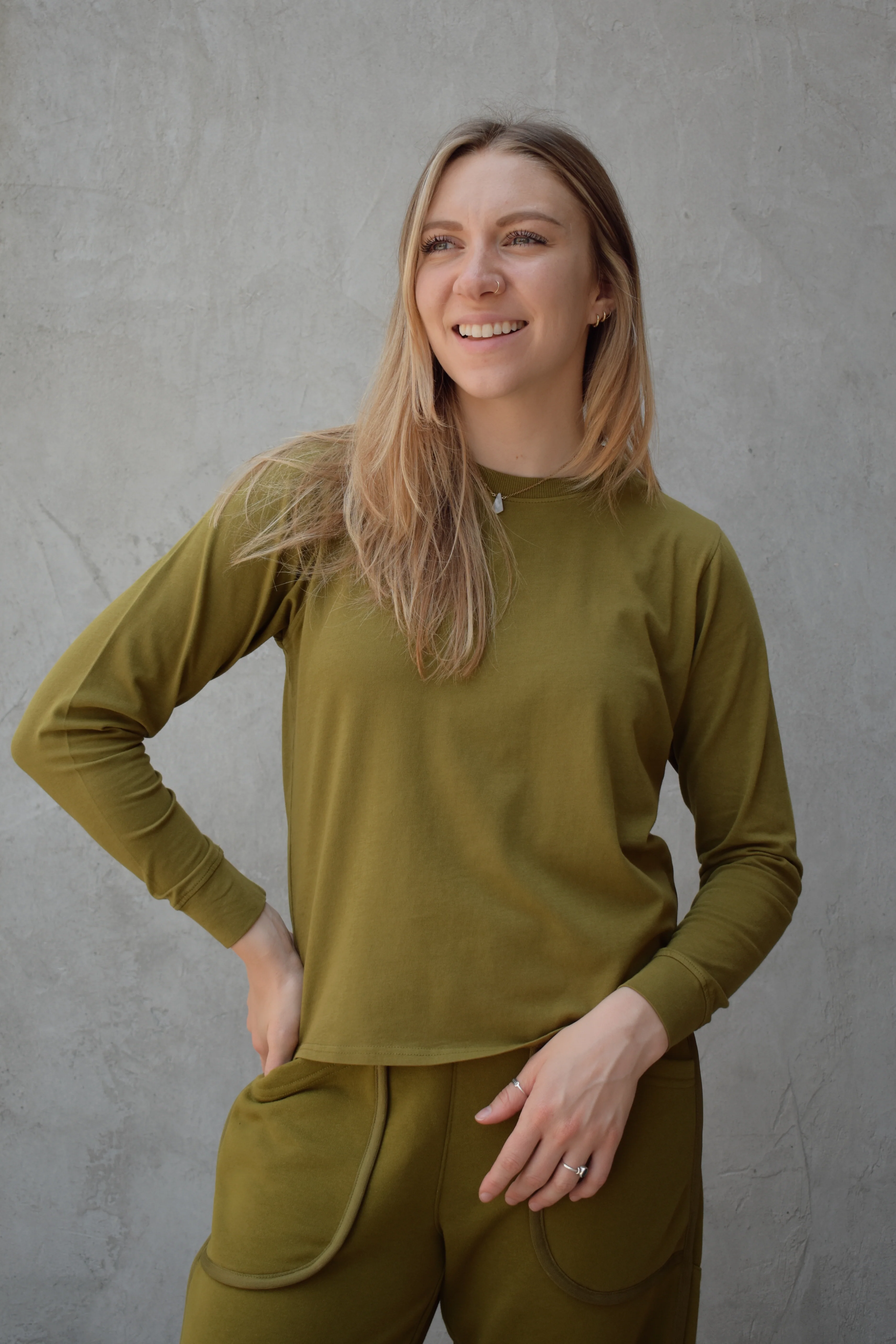 pima long sleeve top