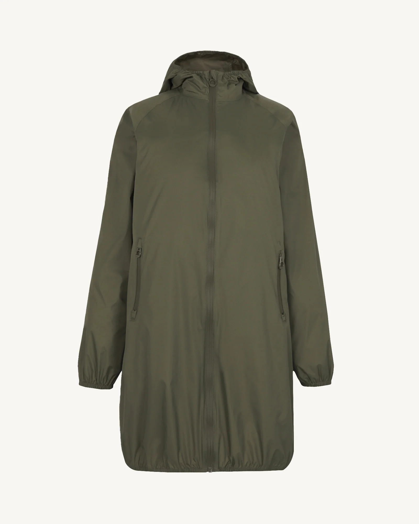 Army Glendale long hooded raincoat