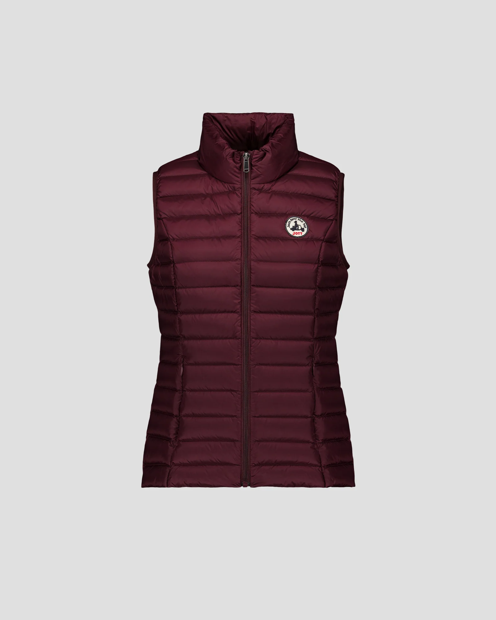 Doudoune légère sans manches Cerise noire Seda