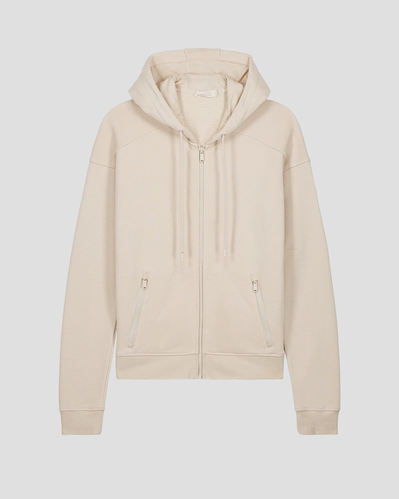 Veste zippée en molleton Sable Leda