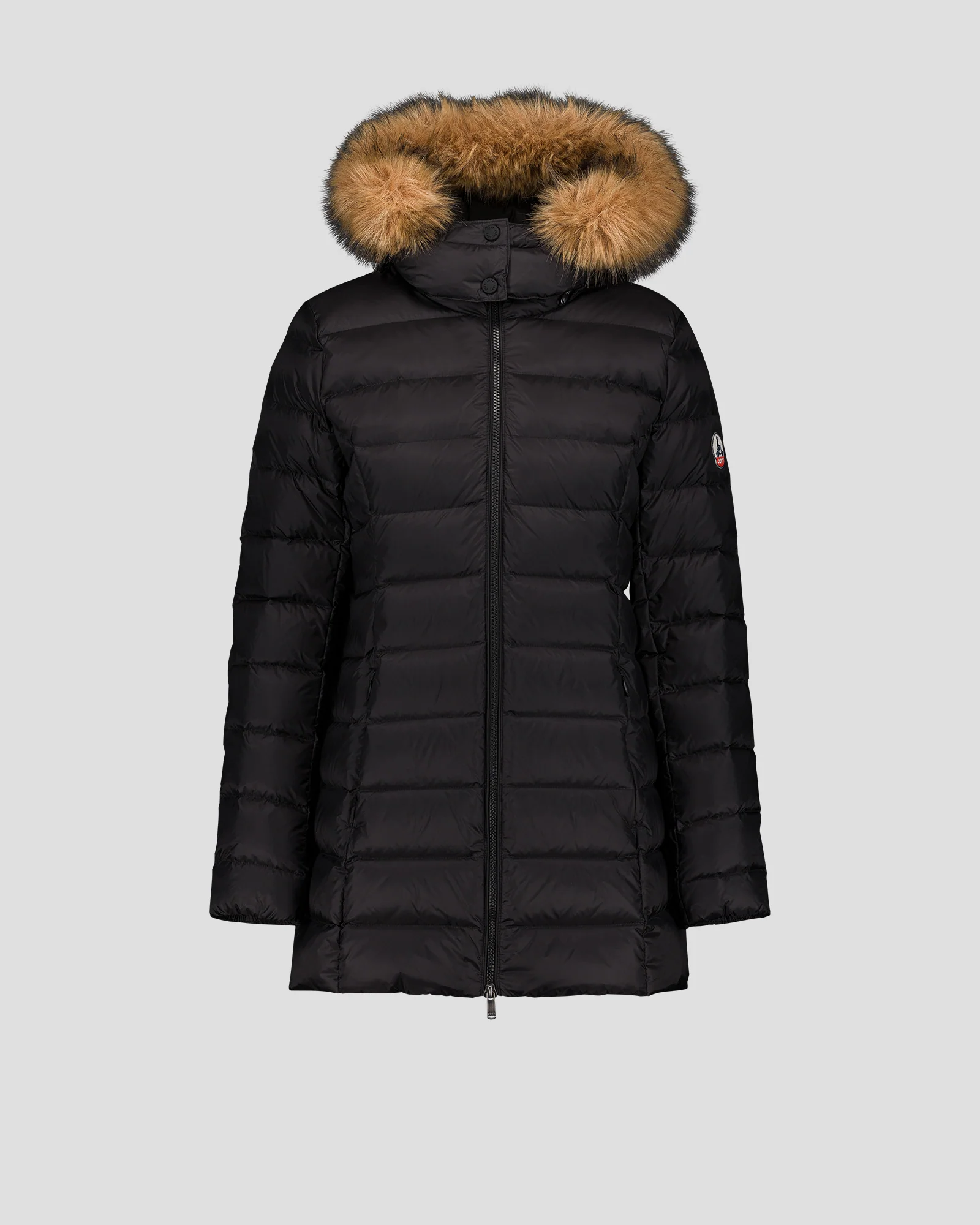 Doudoune mi-longue Grand Froid Noir Perle