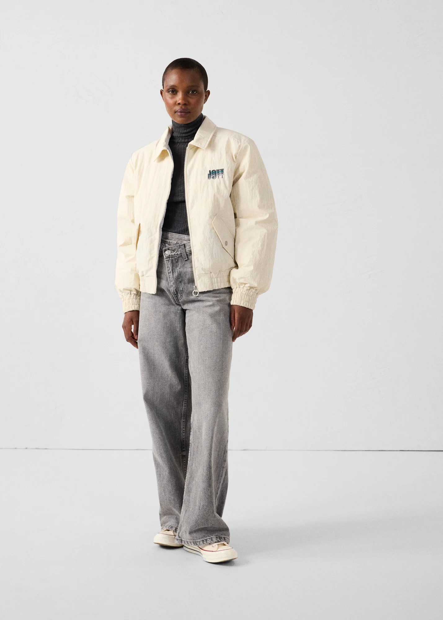 Bomber Naturel/gris glace Becky