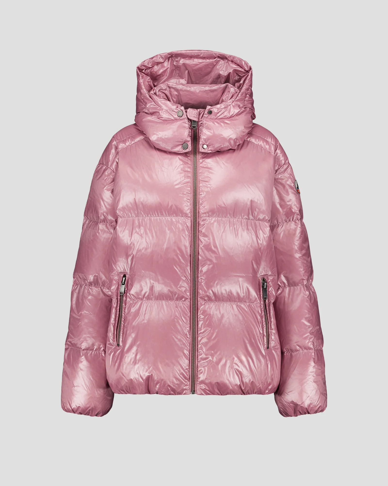 Doudoune Grand Froid puffer Rose antique Quinn shiny