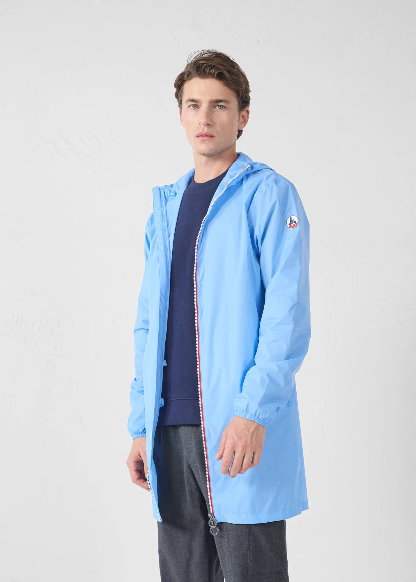 Imperméable long Bleu cristal Skye