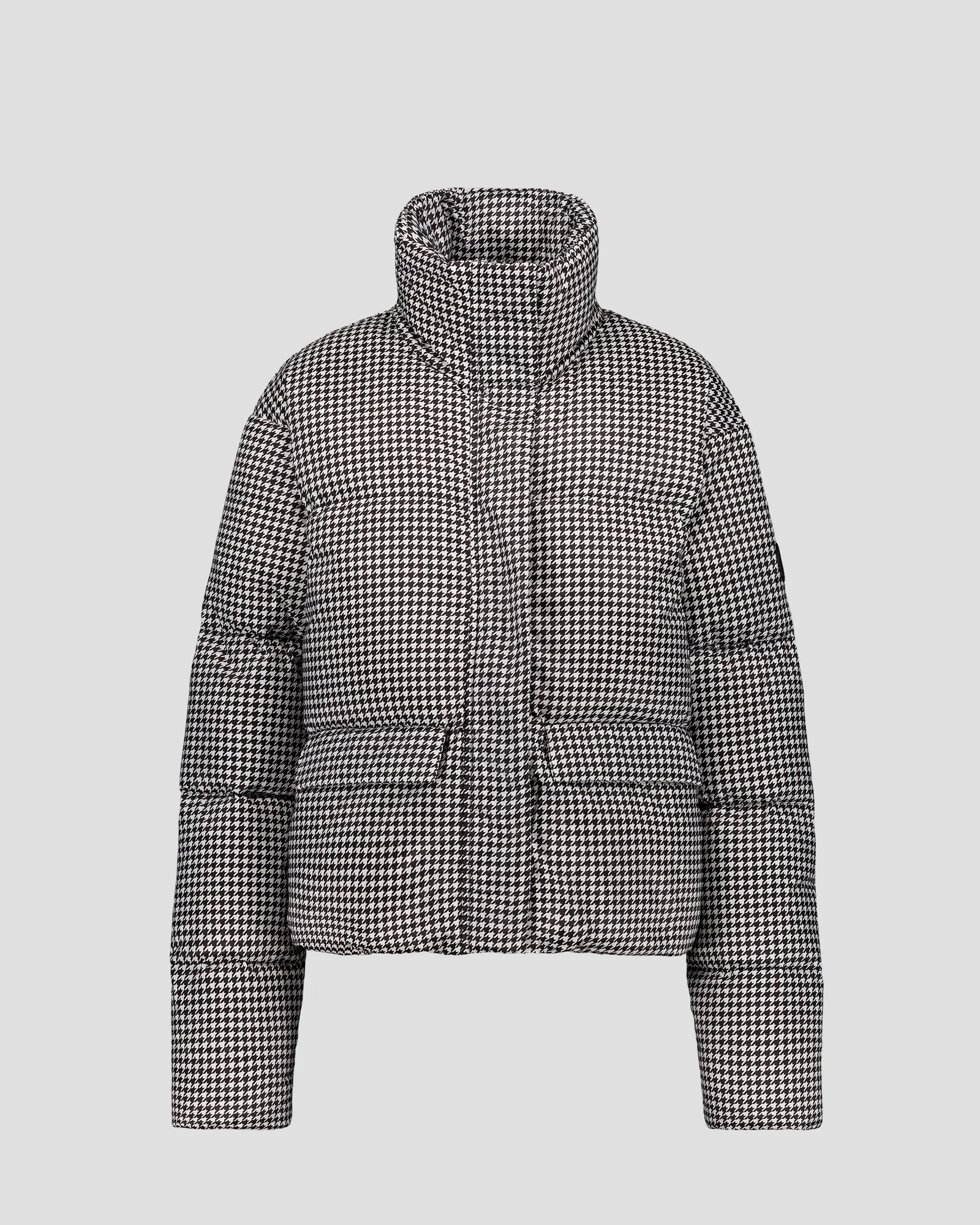 Doudoune Grand Froid esprit puffer Noir/Banc Alicia Multico