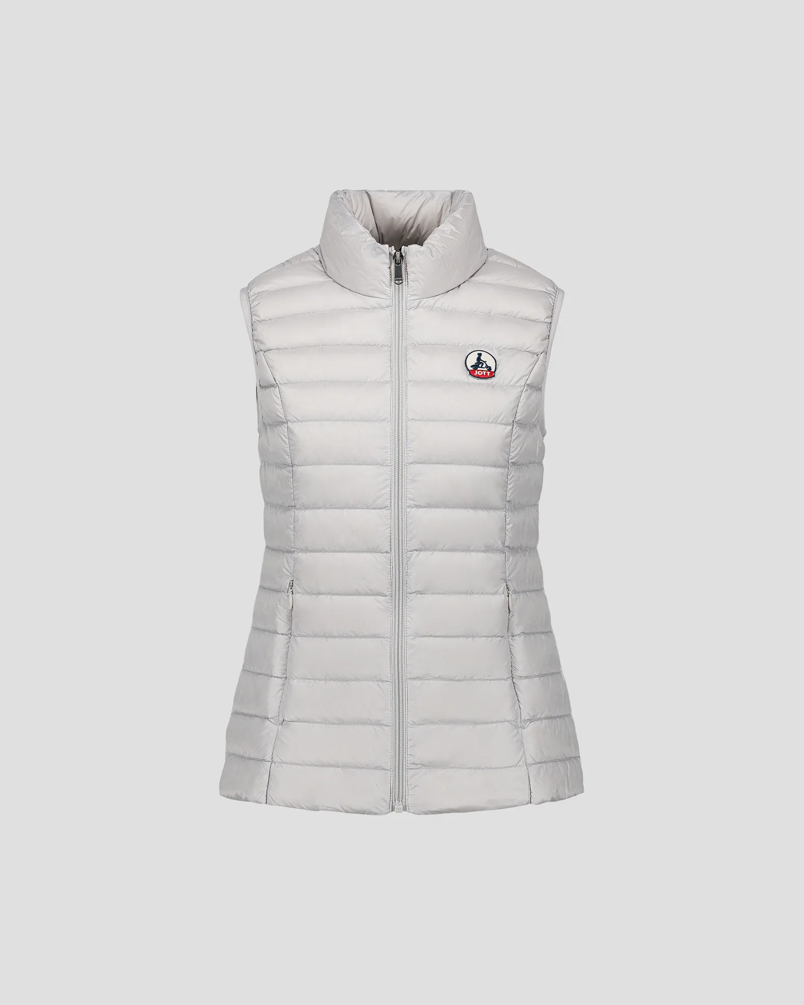 Doudoune légère sans manches Gris glace Seda