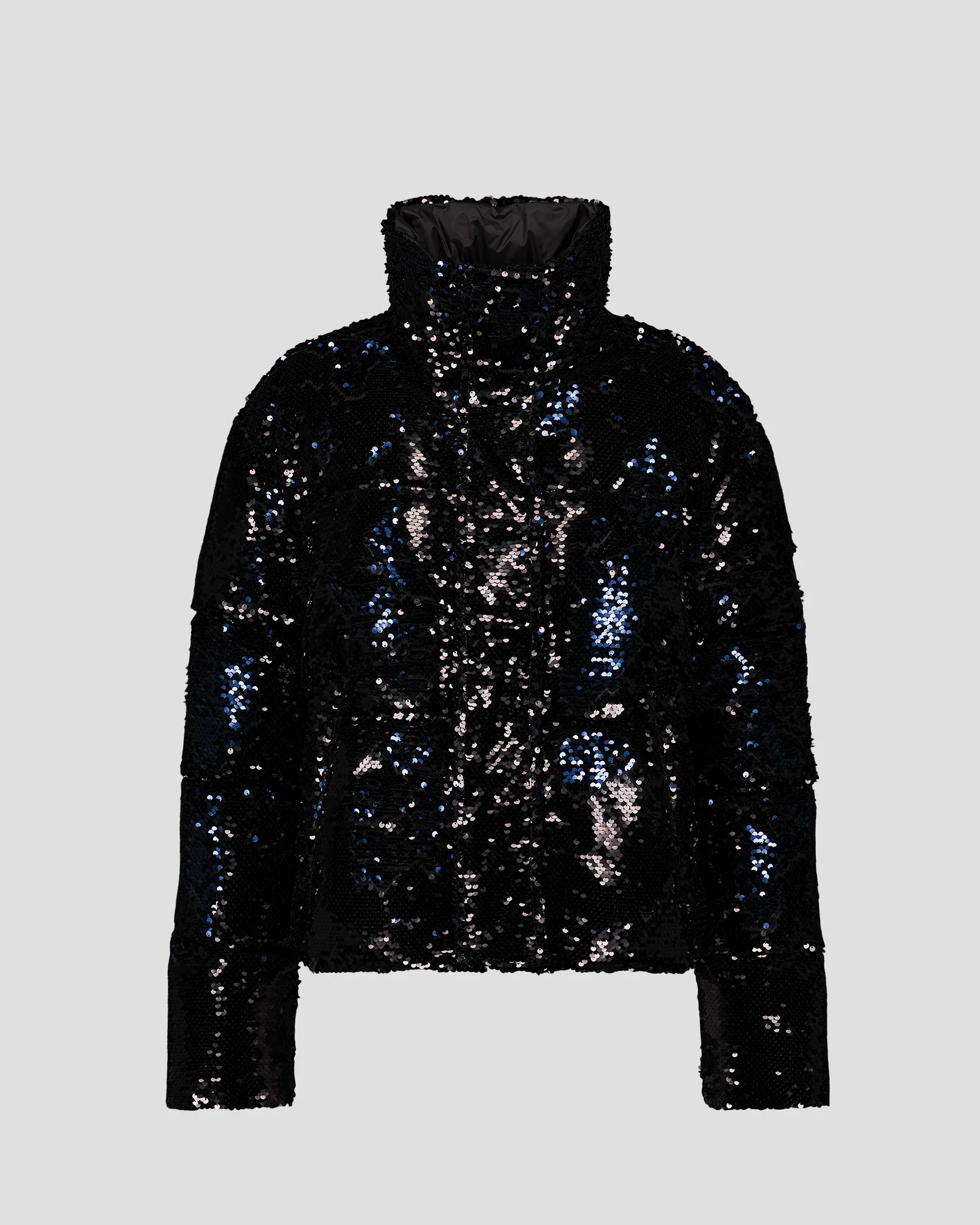 Veste à sequins Noir/marine Isadora