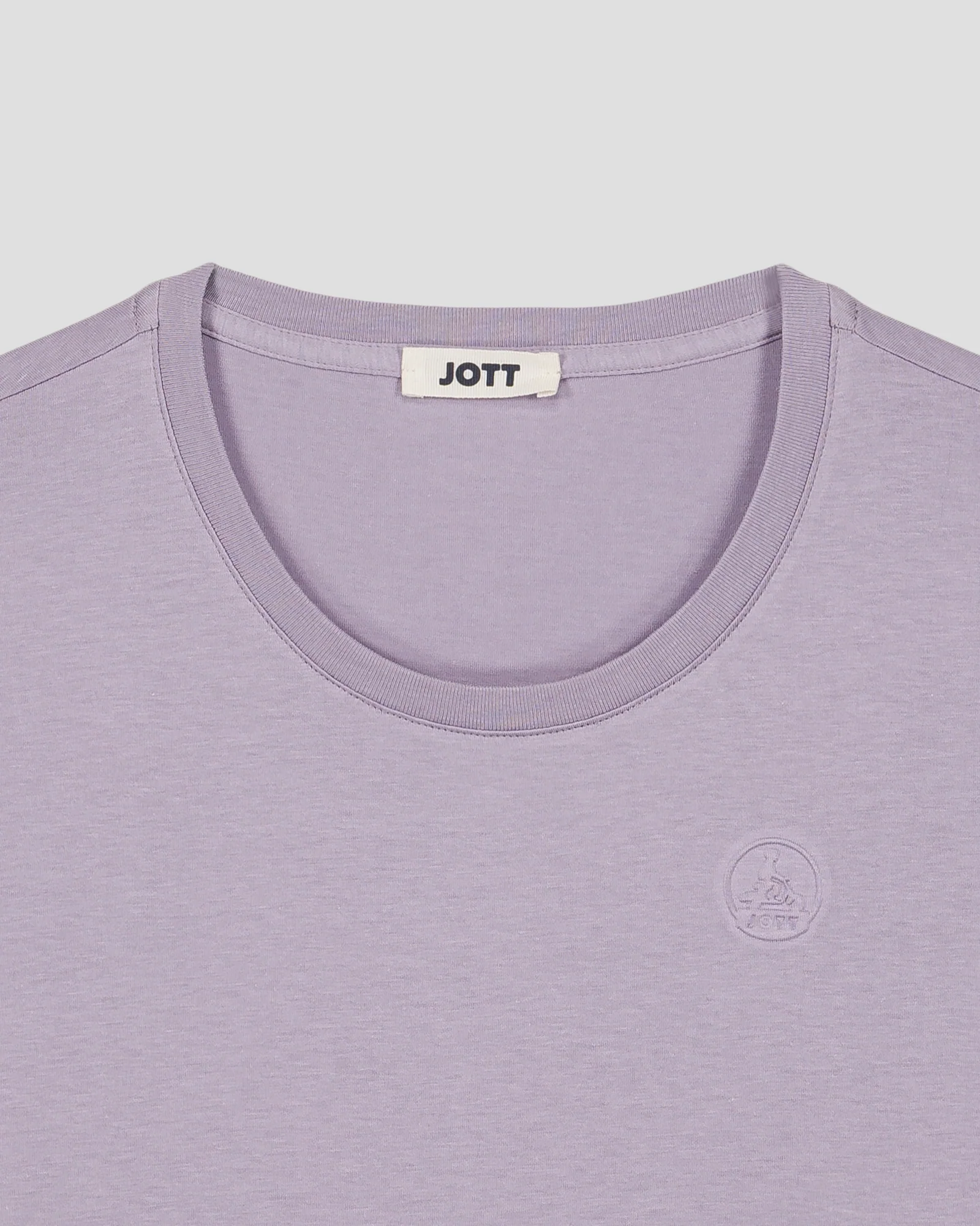 T-shirt à col rond femme en coton Encens violet Angel 2.0