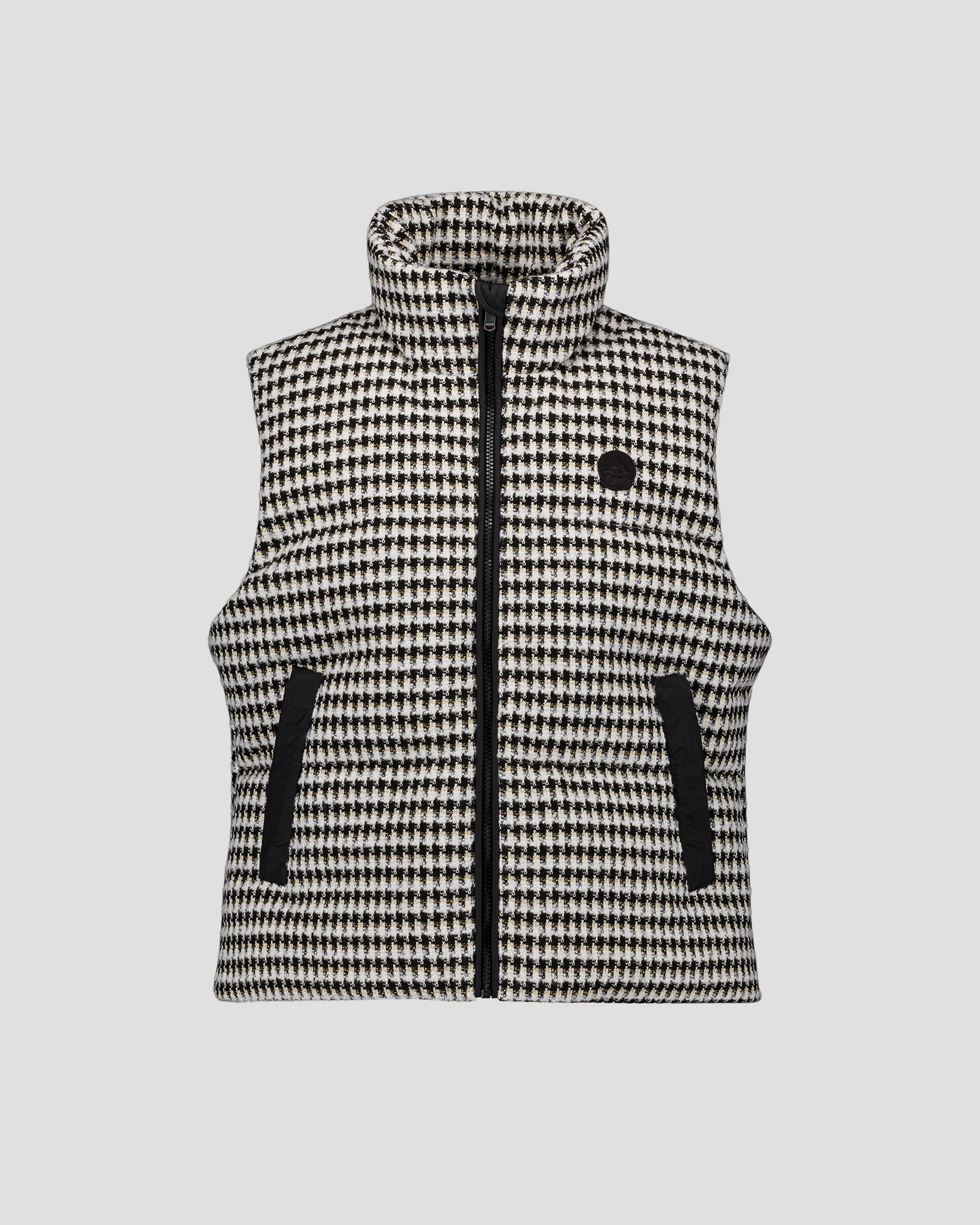 Veste Grand Froid puffer sans manches Naturel/noir Atsuma multico