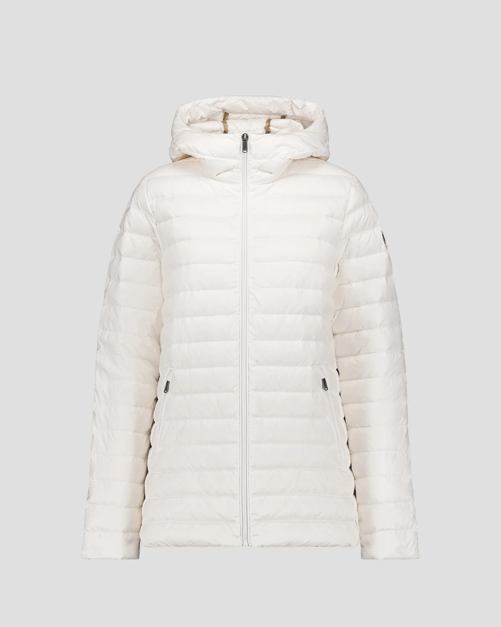 Doudoune mi-longue Blanc Claudie
