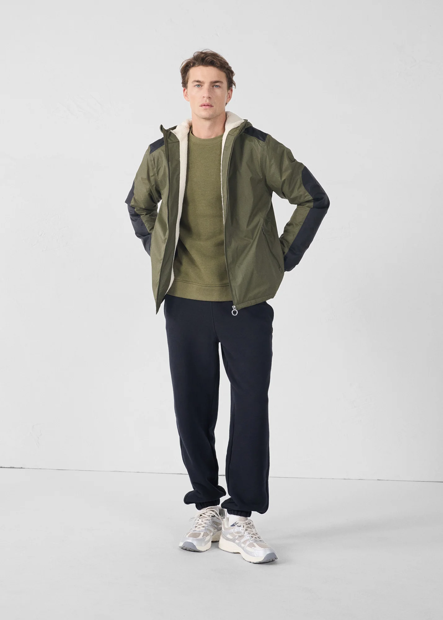 Imperméable sherpa Army Dippen sherpa