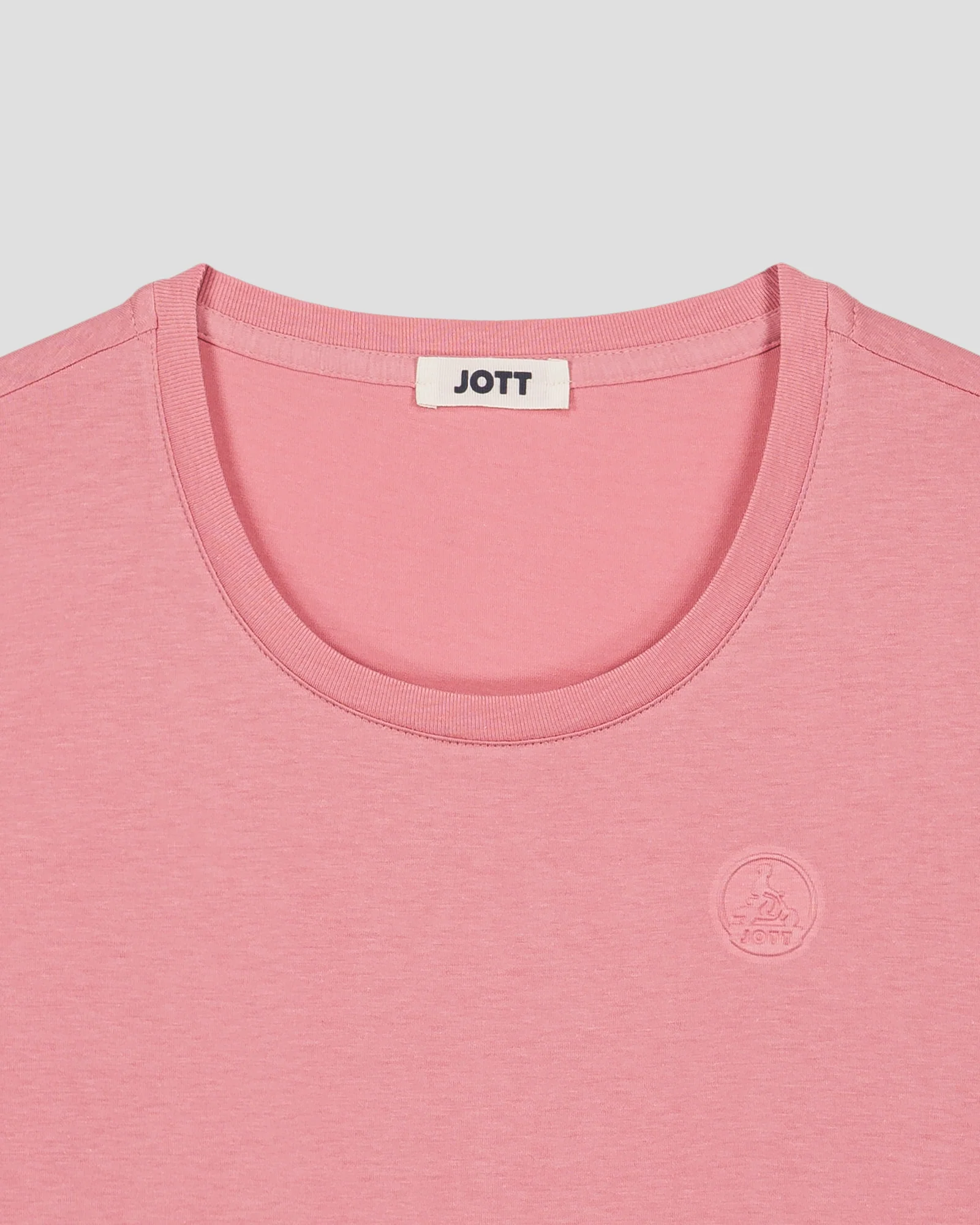 T-shirt à col rond femme en coton Pink antique Angel 2.0