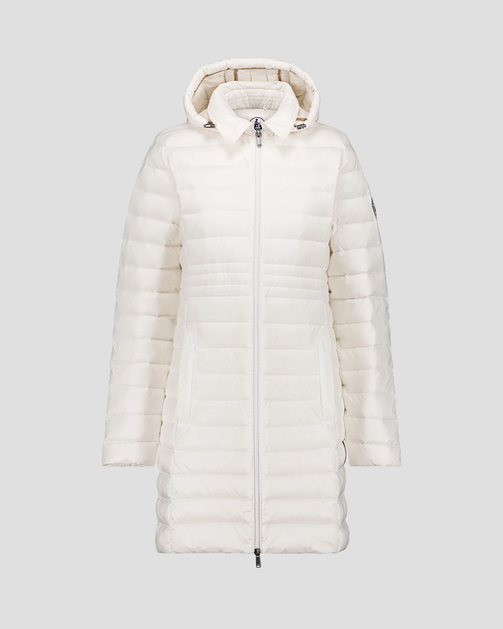 Doudoune longue à capuche Blanc Vero 2.0