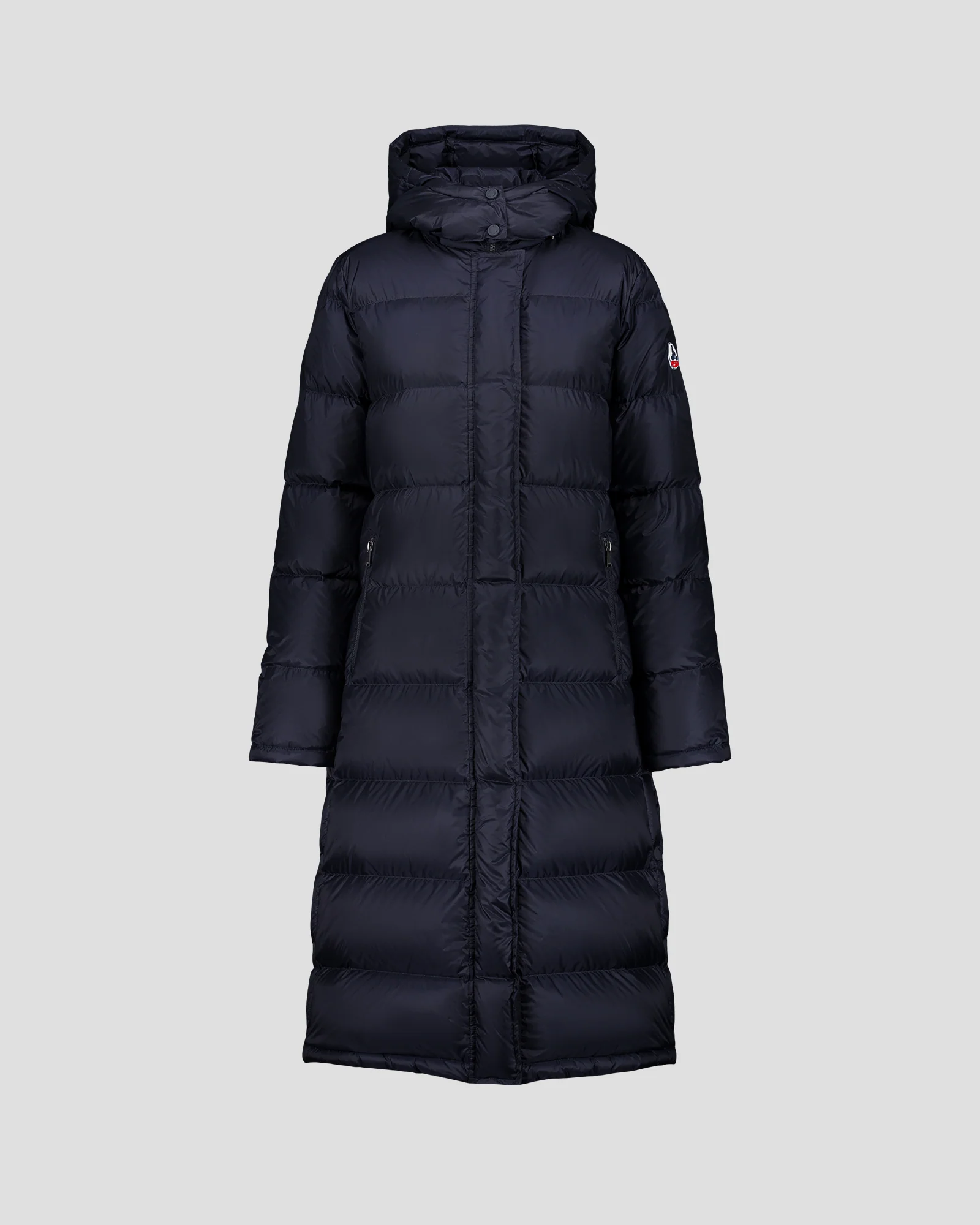 Doudoune longue à capuche Grand Froid Marine Karachi