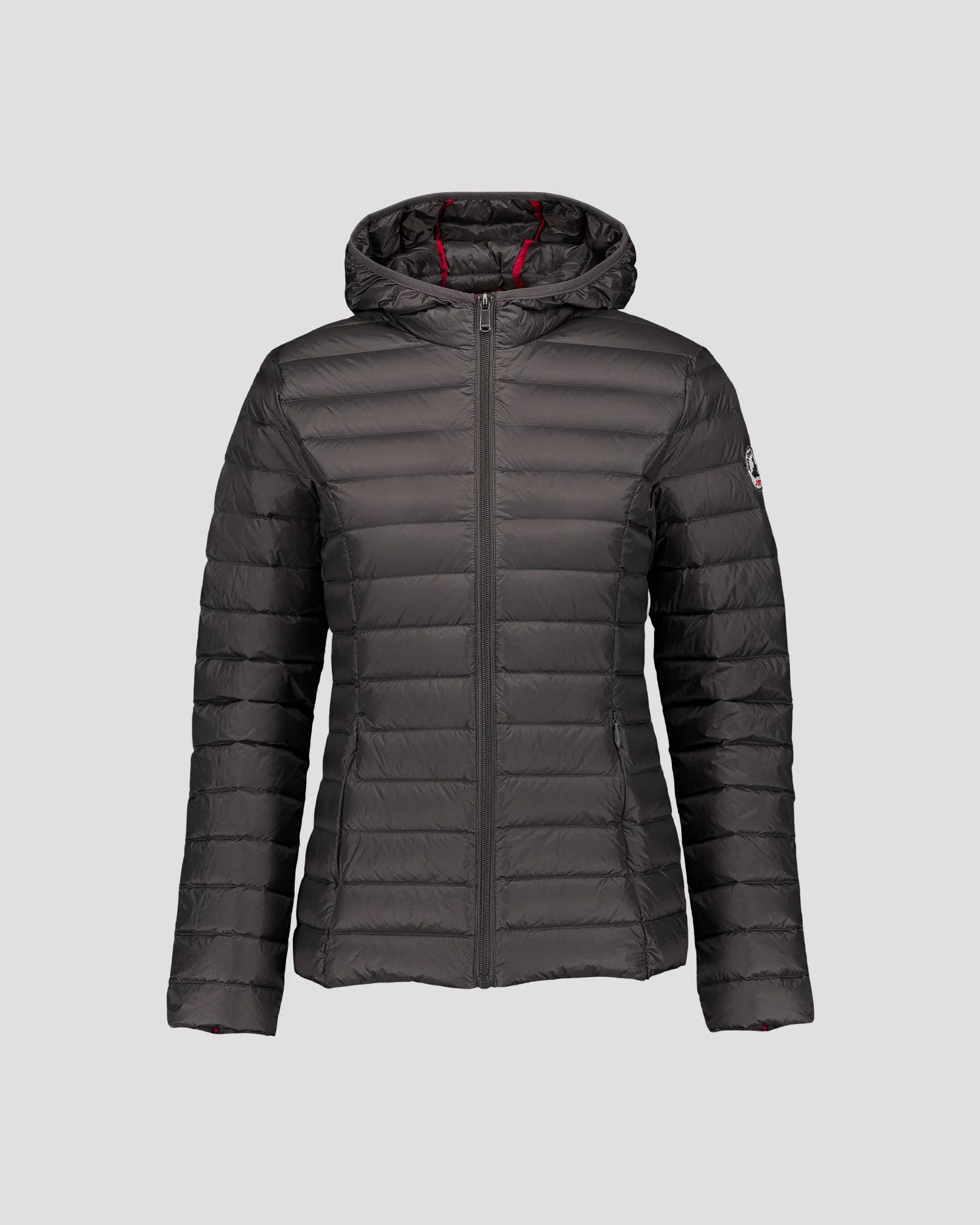 Doudoune légère à capuche Anthracite Cloe