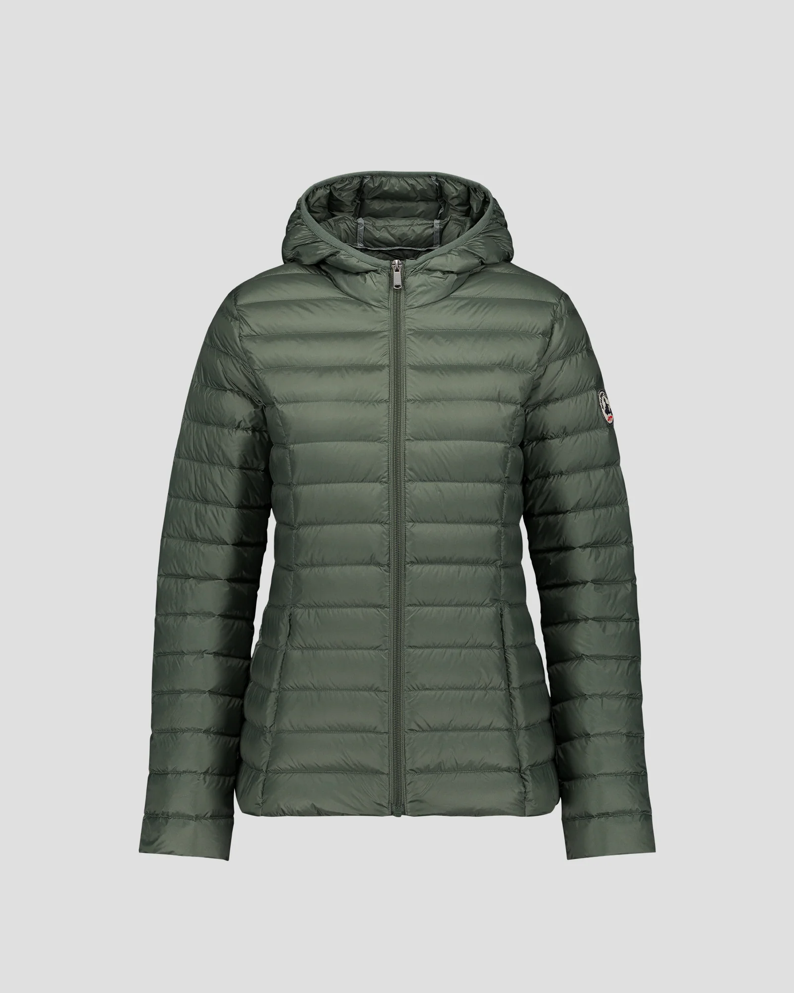 Doudoune légère à capuche Vert sauge Cloe