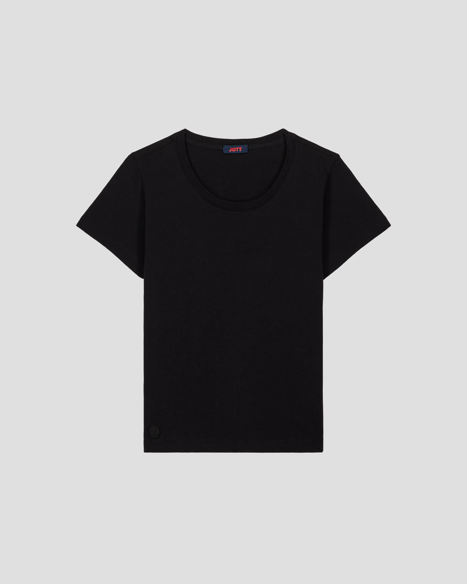 T-Shirt à col rond Noir Lucia