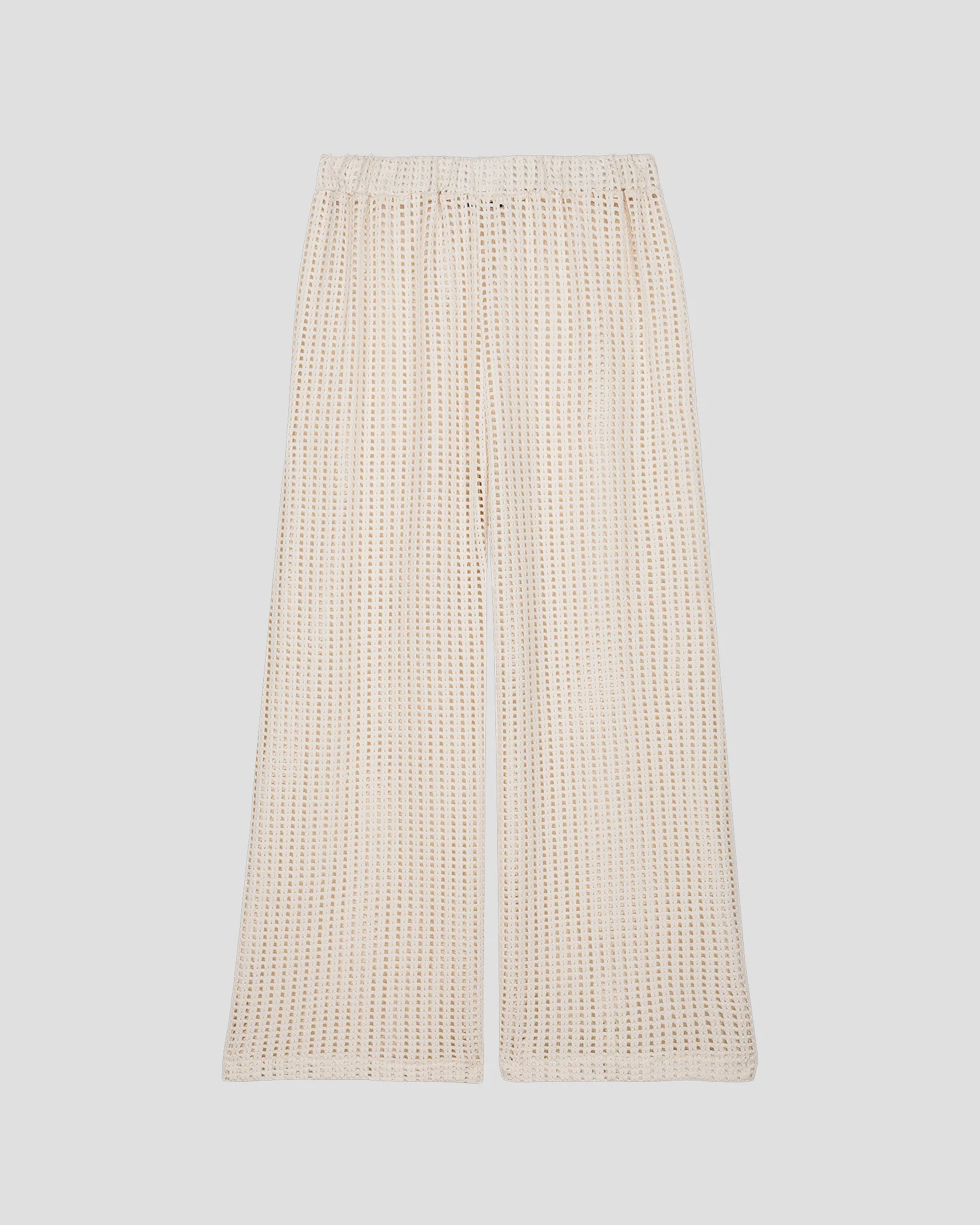 Pantalon en maille de coton Naturel Virginia