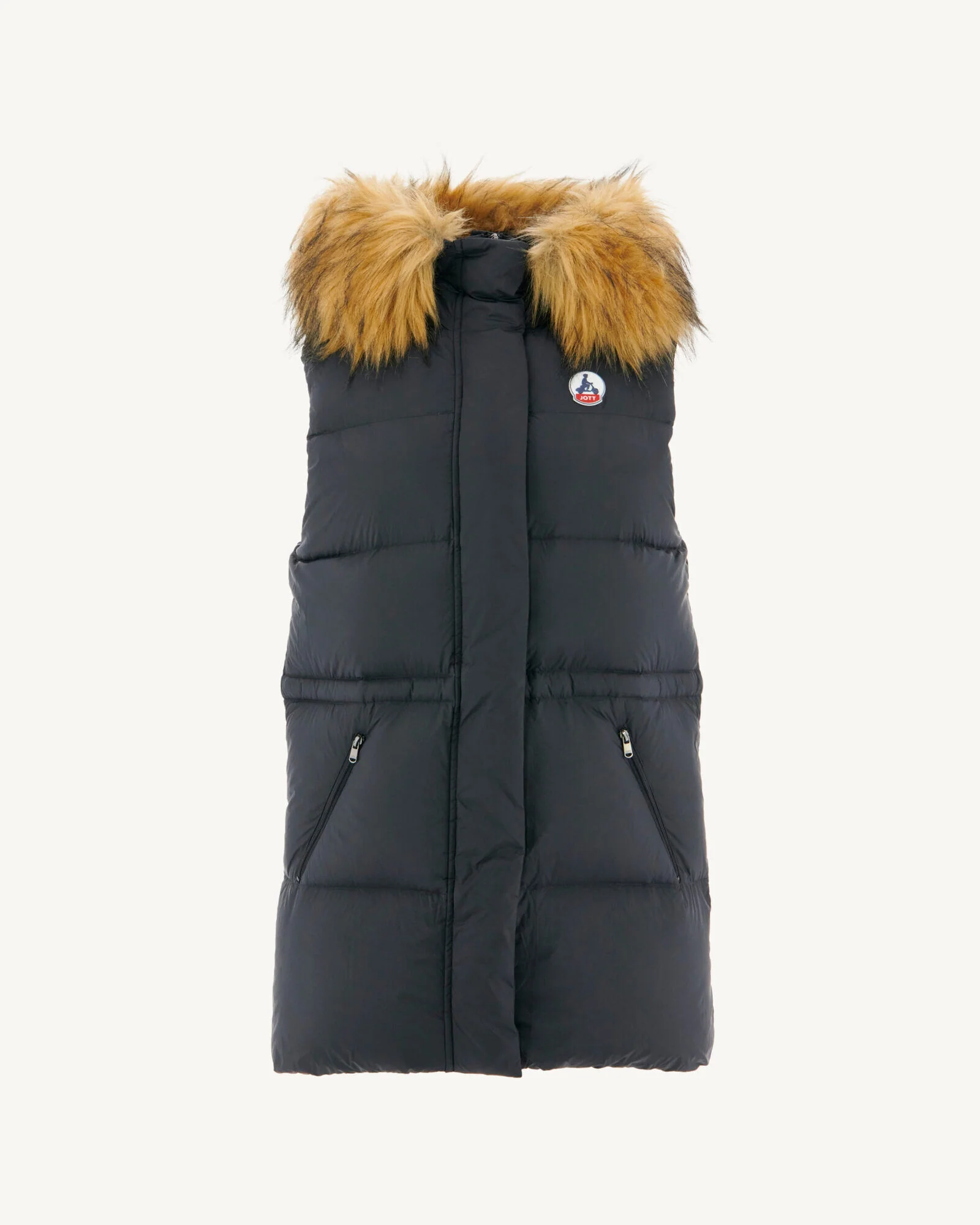 Doudoune sans manche à capuche Grand Froid Noir Texas 2.0