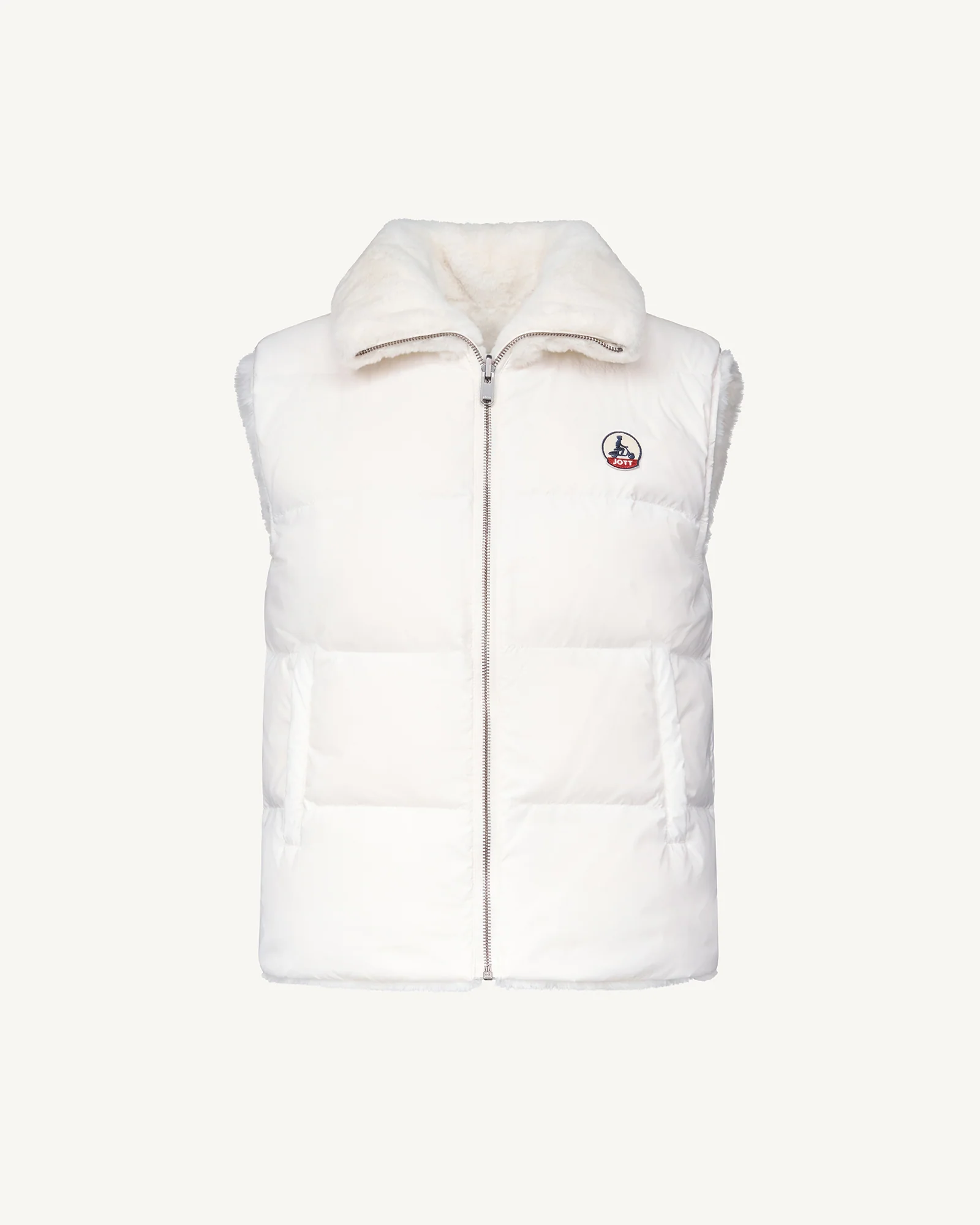 Doudoune sans manches réversible Grand Froid Blanc Daria 2.0