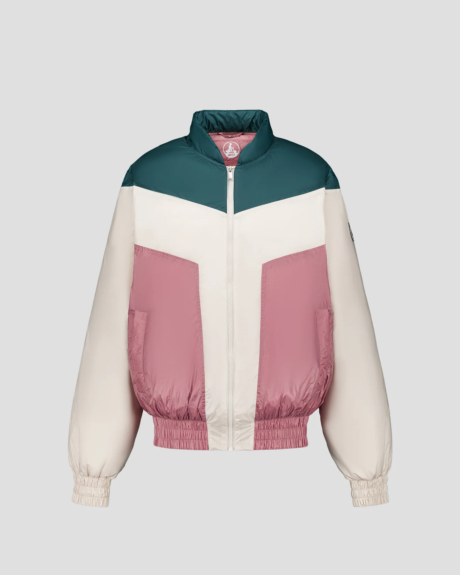 Veste esprit puffer Deep lake/Rose antique Joan