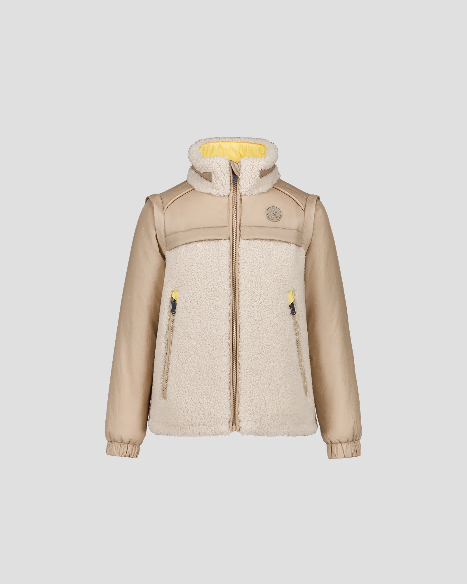Doudoune enfant sherpa Naturel Erwan