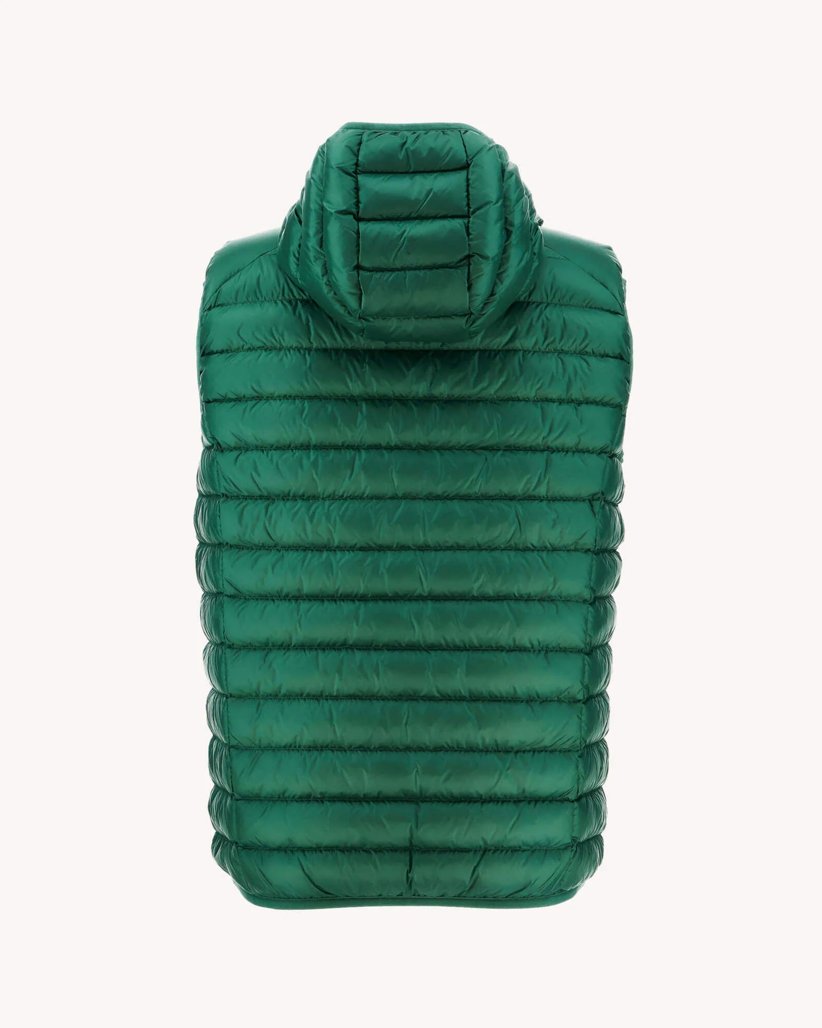 Doudoune sans manches à capuche Vert foncé Pat