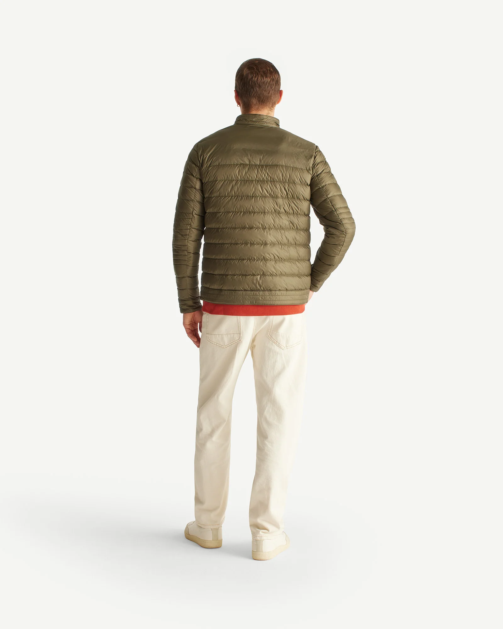 Doudoune coupe motard Army David