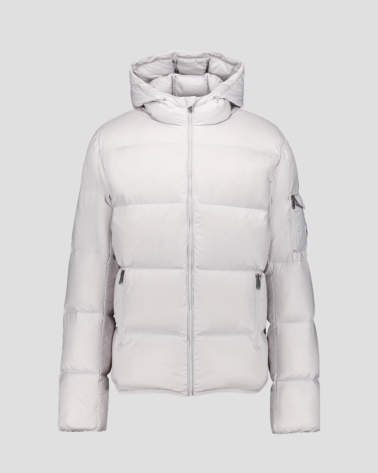 Doudoune à capuche Grand Froid Gris glace Java