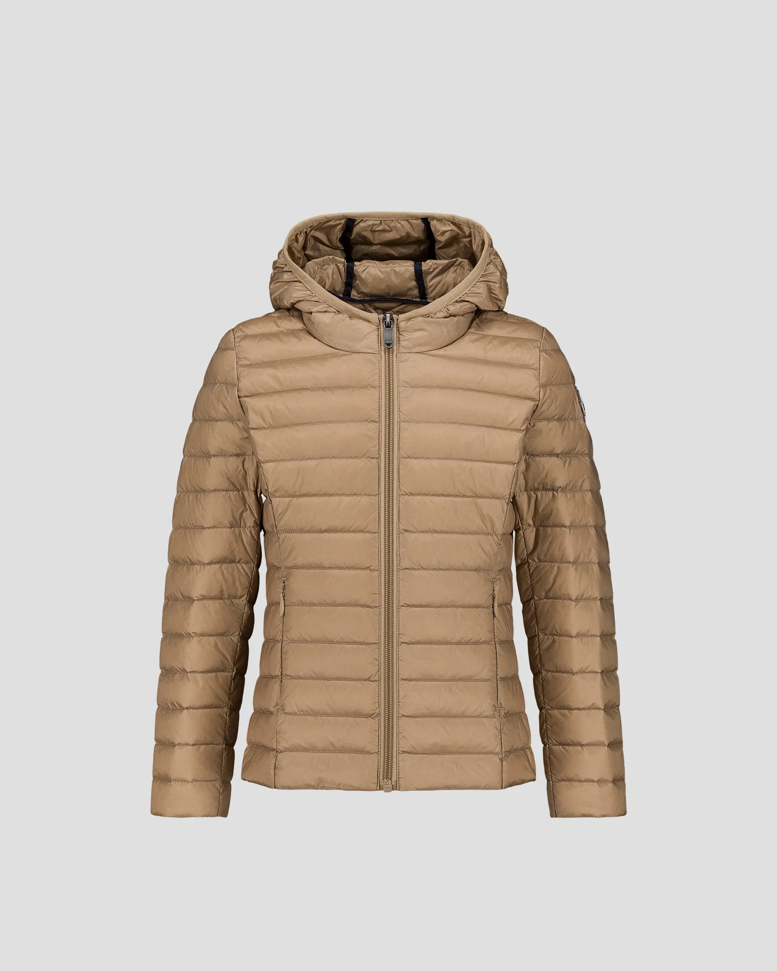 Doudoune légère à capuche enfant Beige Carla