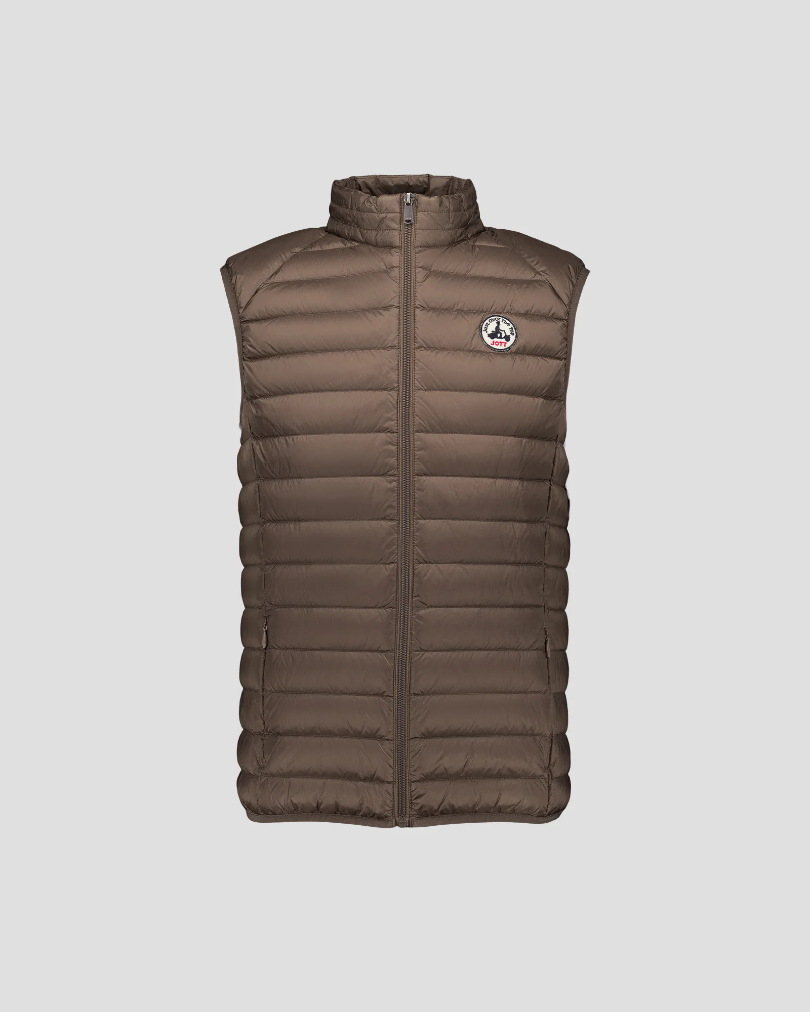 Doudoune sans manches Taupe Tom