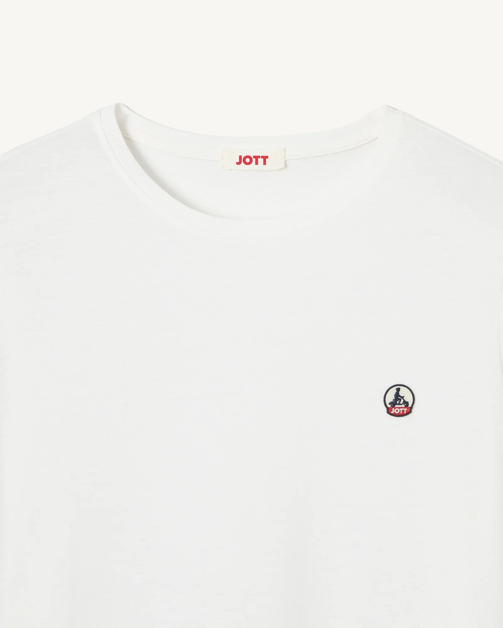 T-shirt homme en coton biologique Blanc Pietro