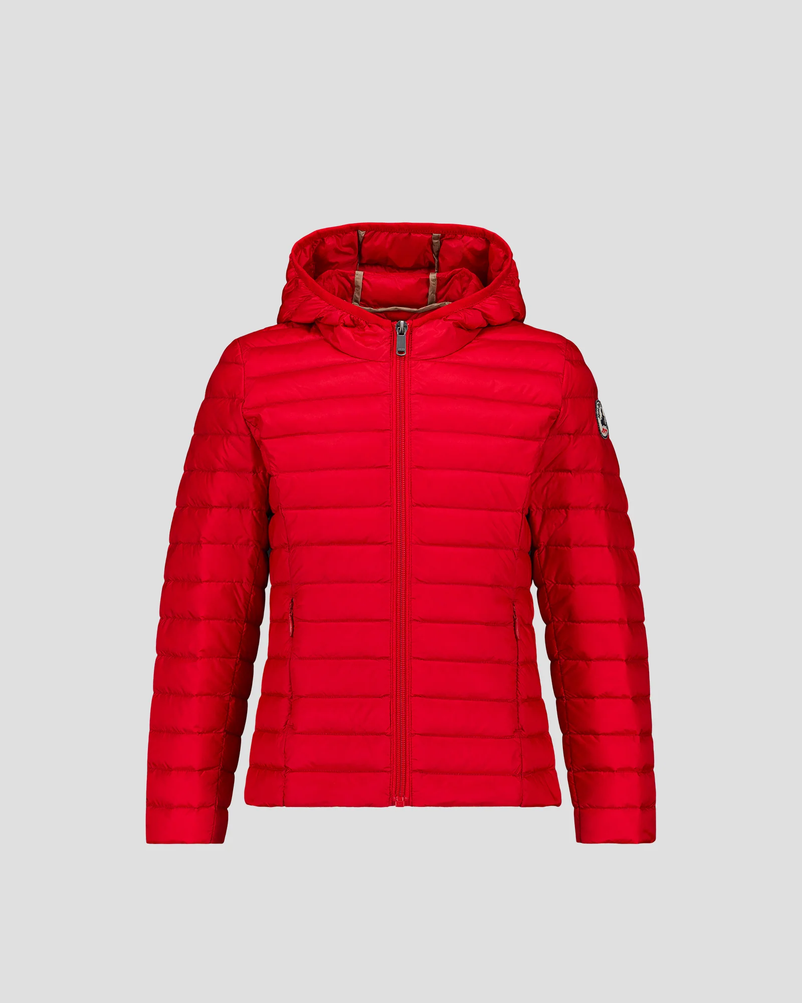 Doudoune légère à capuche enfant Rouge carmin Carla