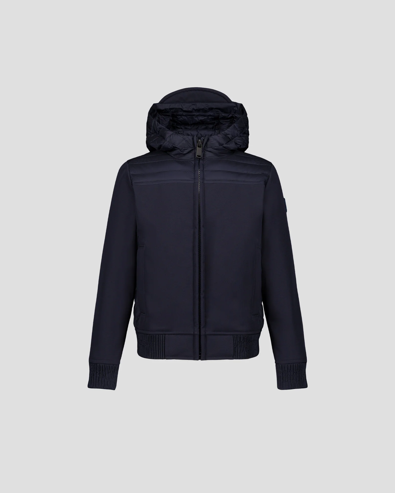 Doudoune enfant bi-matière softshell Marine Salto 2.0